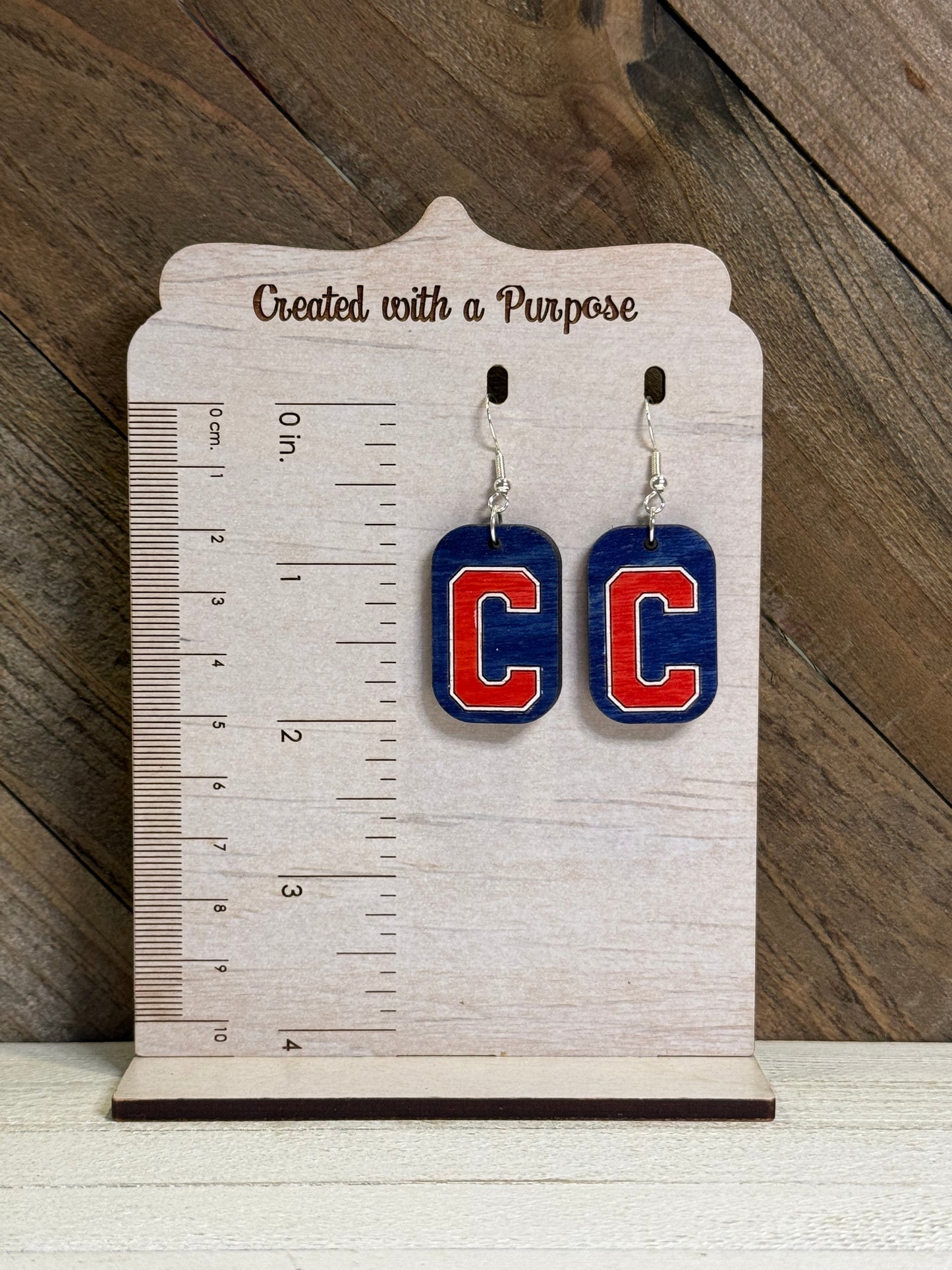 Block C with Red and Blue