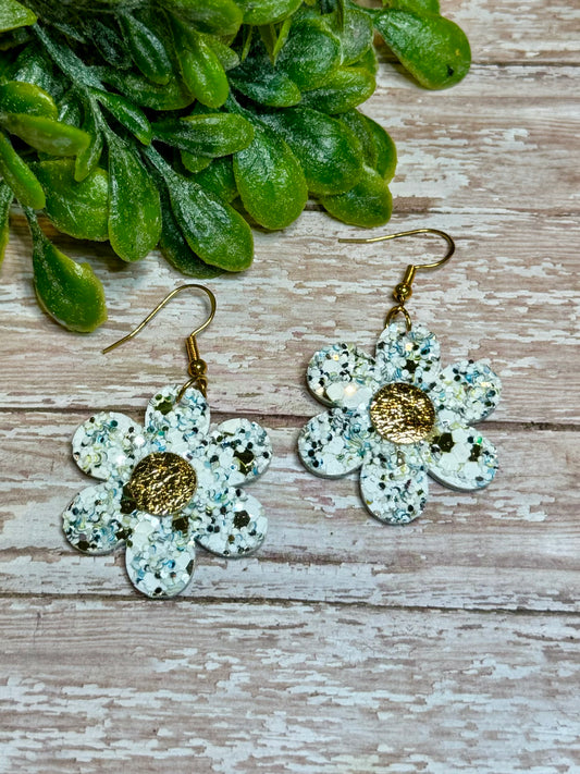 Sparkle Daisy Earring