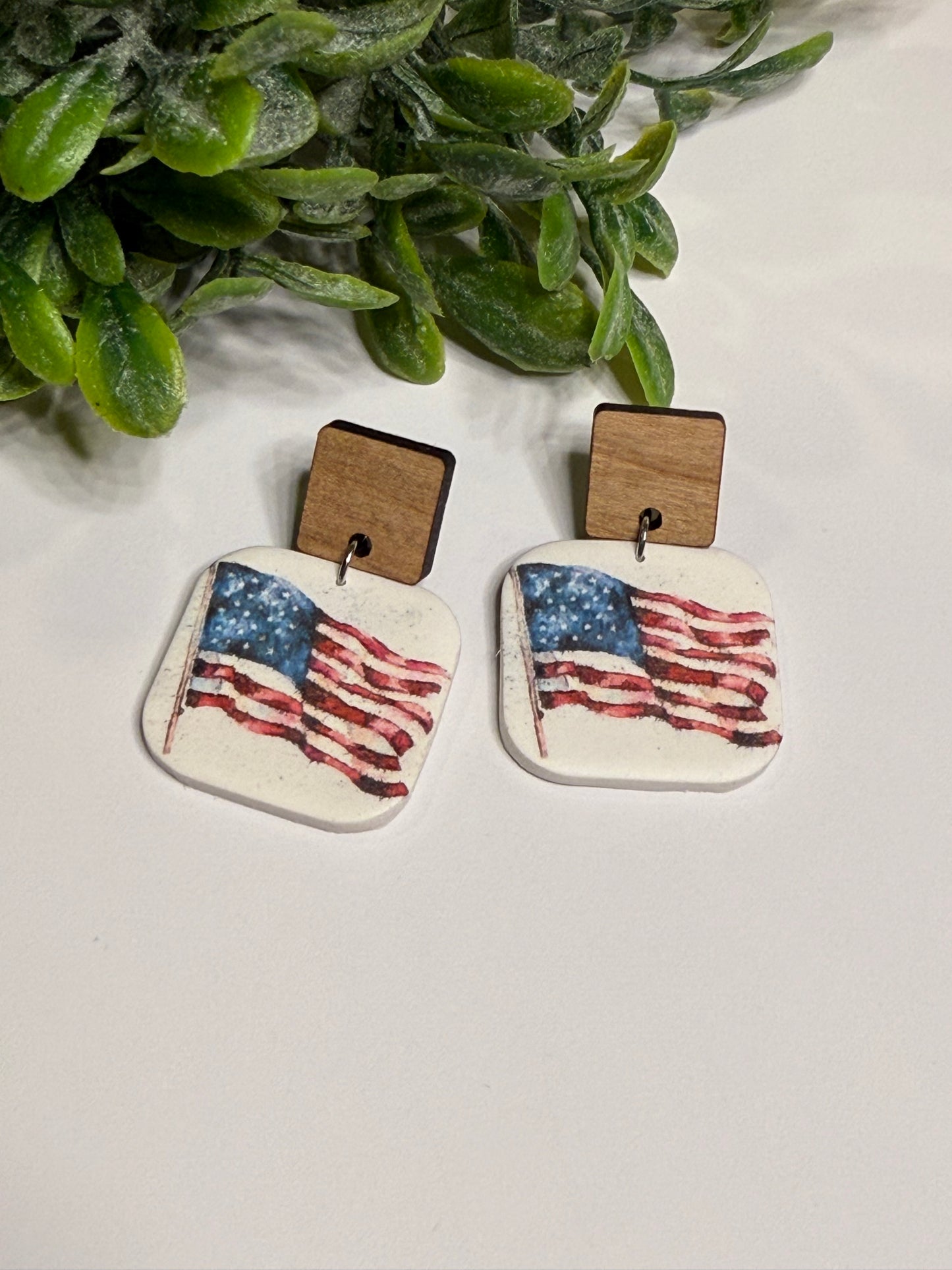 American Flag Dangles