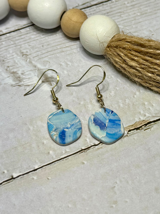 Ocean Pebble Earrings