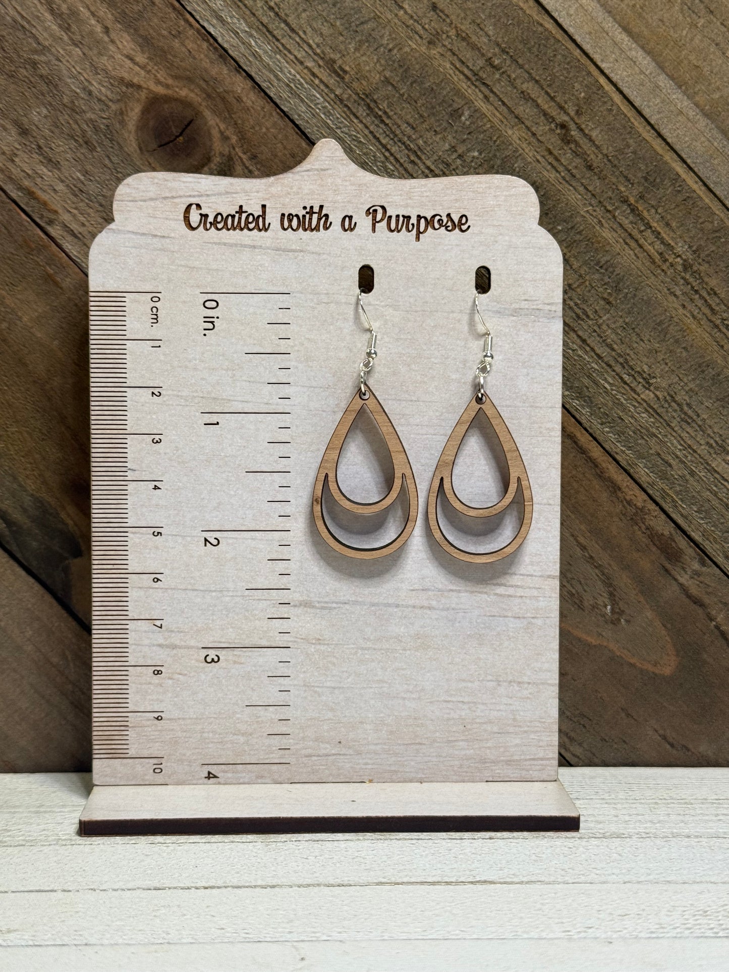 Double Open Teardrop
