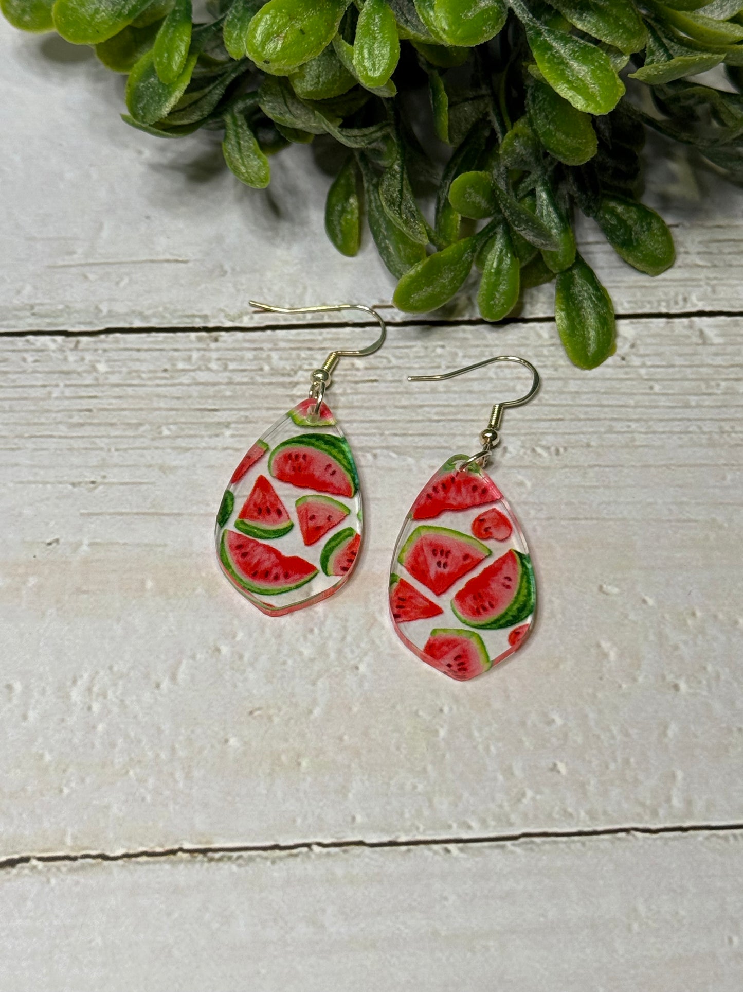 Watermelon Earrings