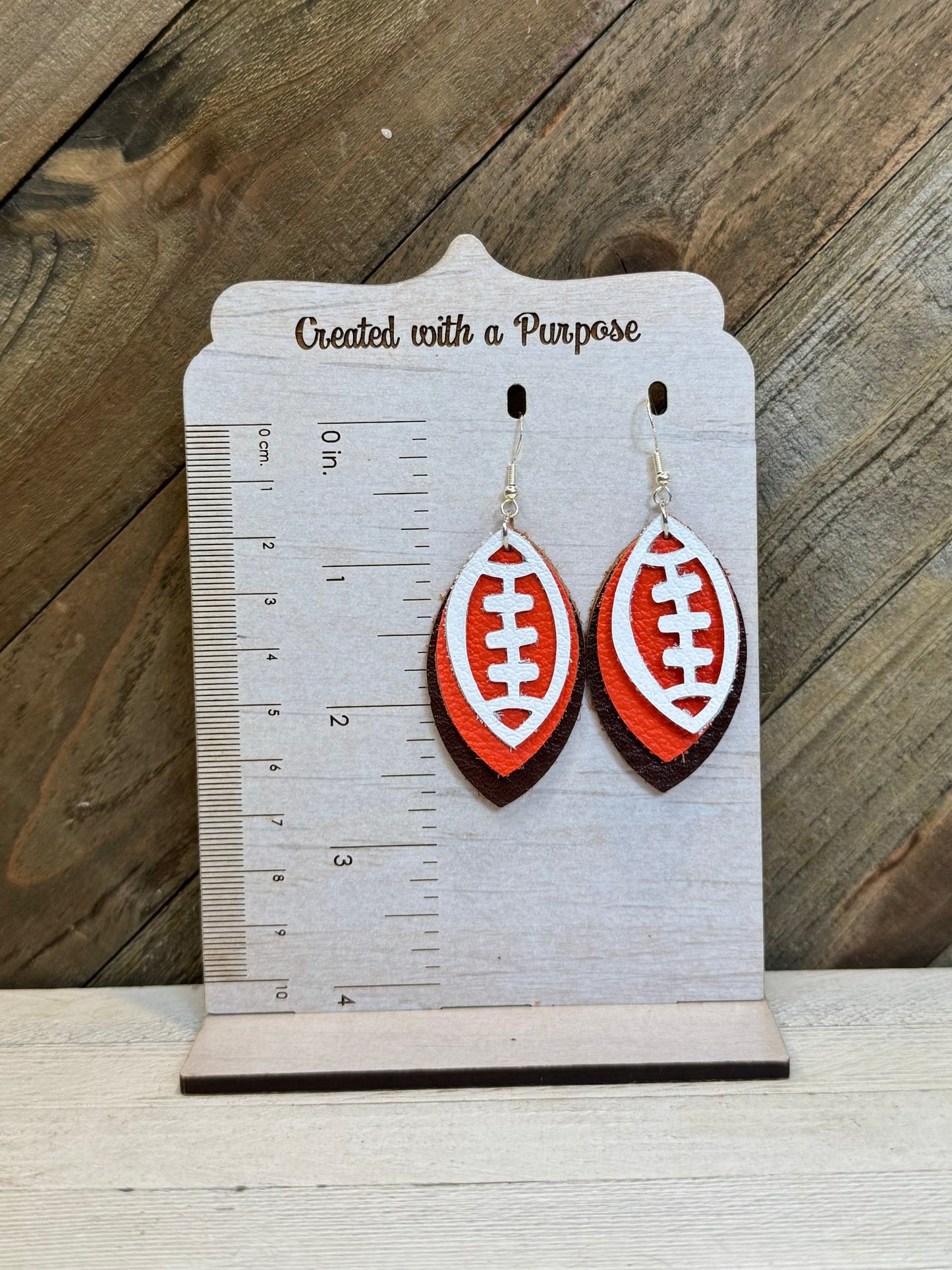 Orange and Brown Football