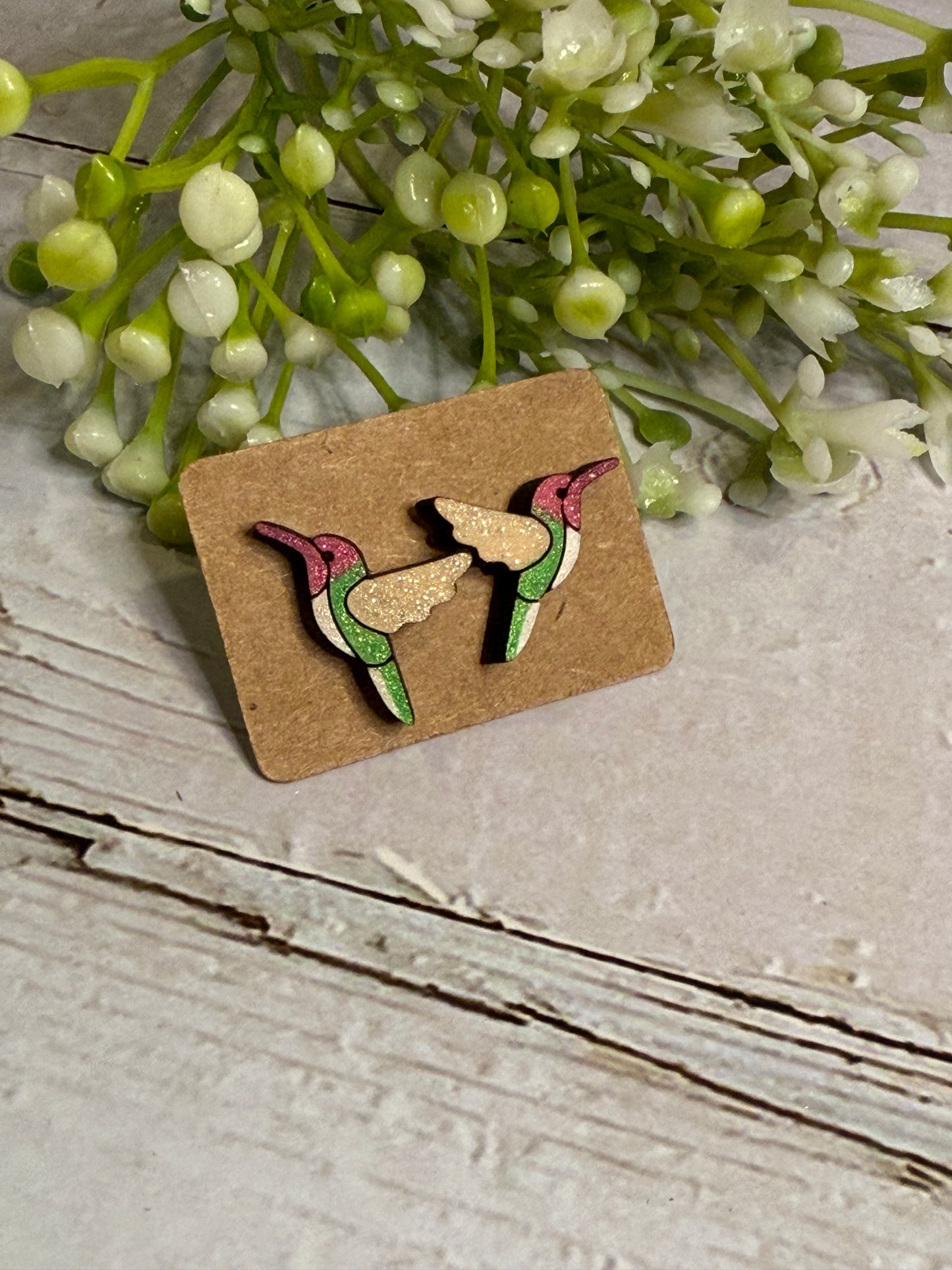 Humming Bird Studs