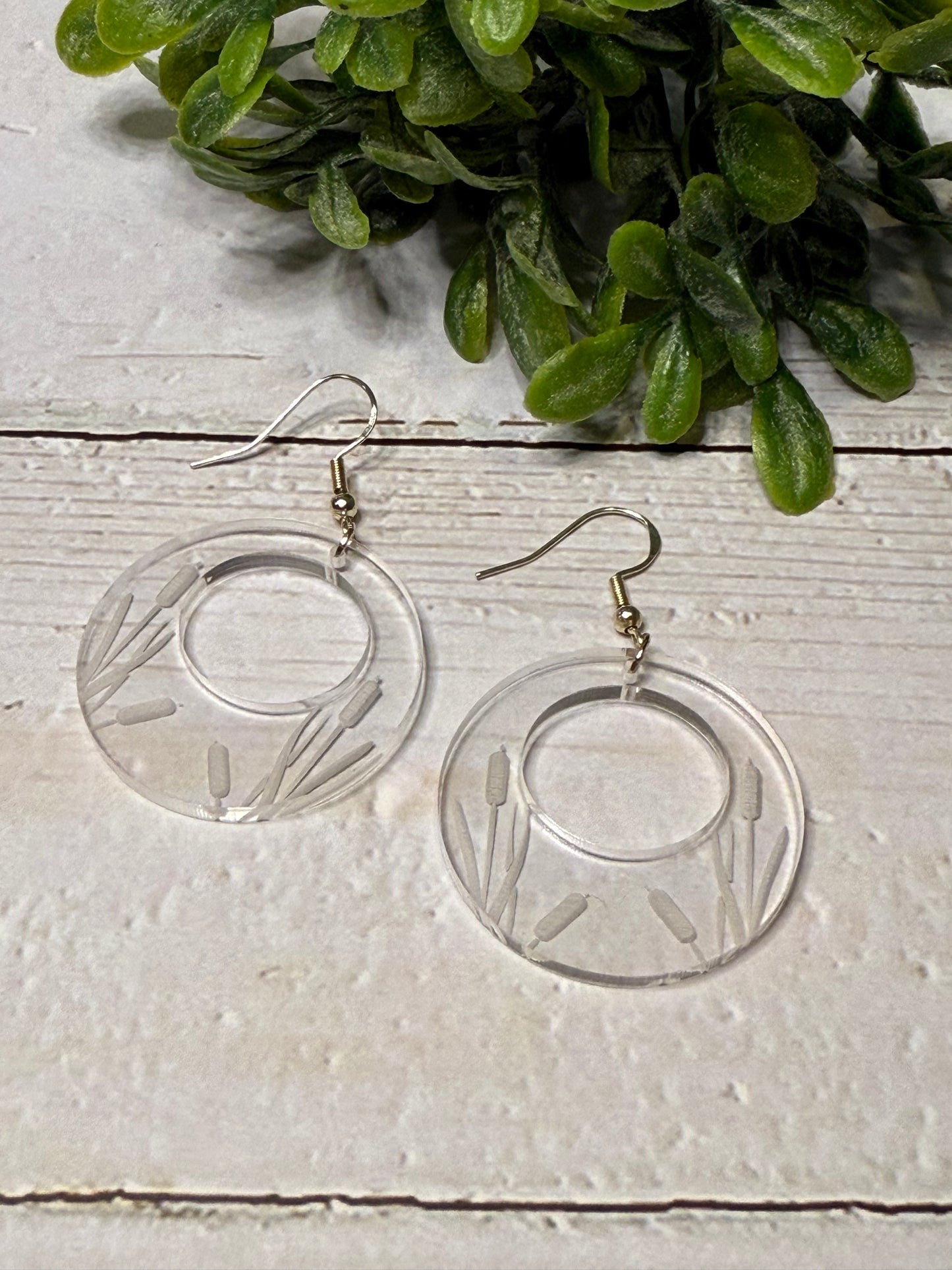Cattail Earrings