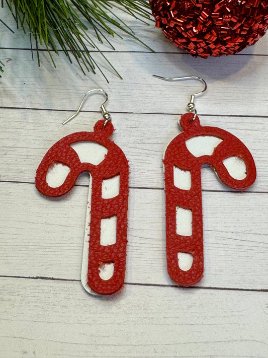 Candy Cane Earrings