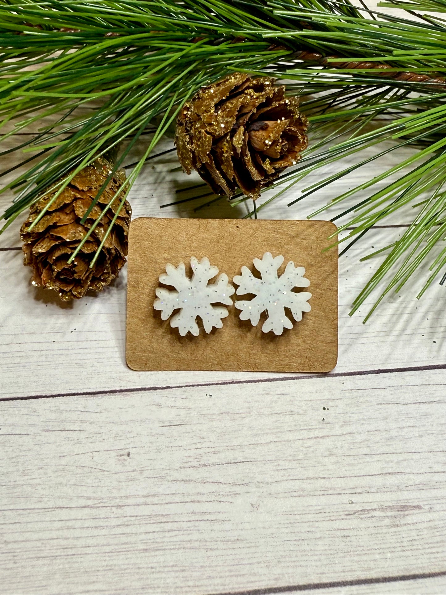 White Sparkle Snowflake