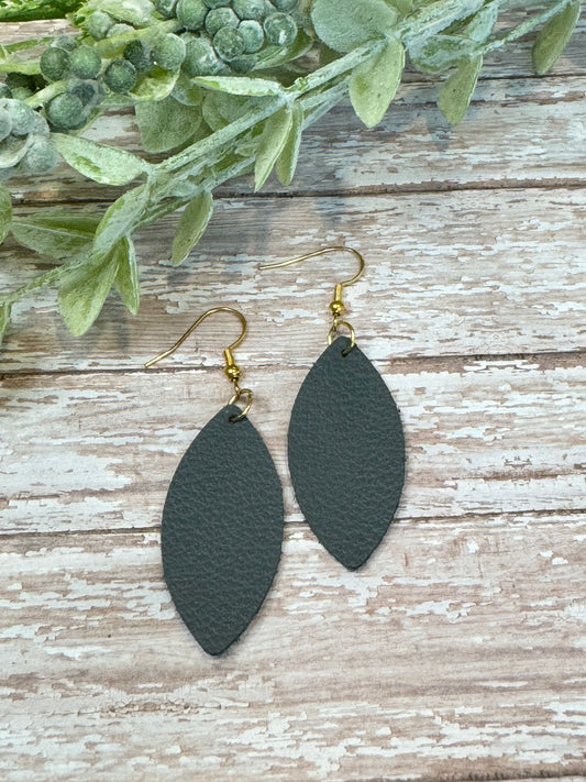 Dark Gray Leaf