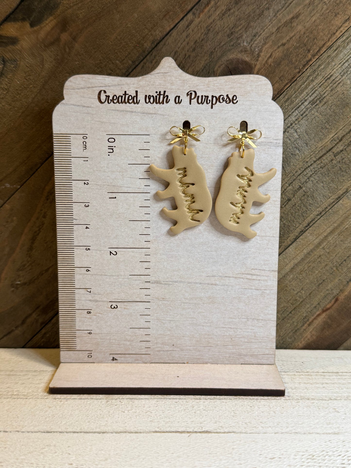 Mama Bear Dangles