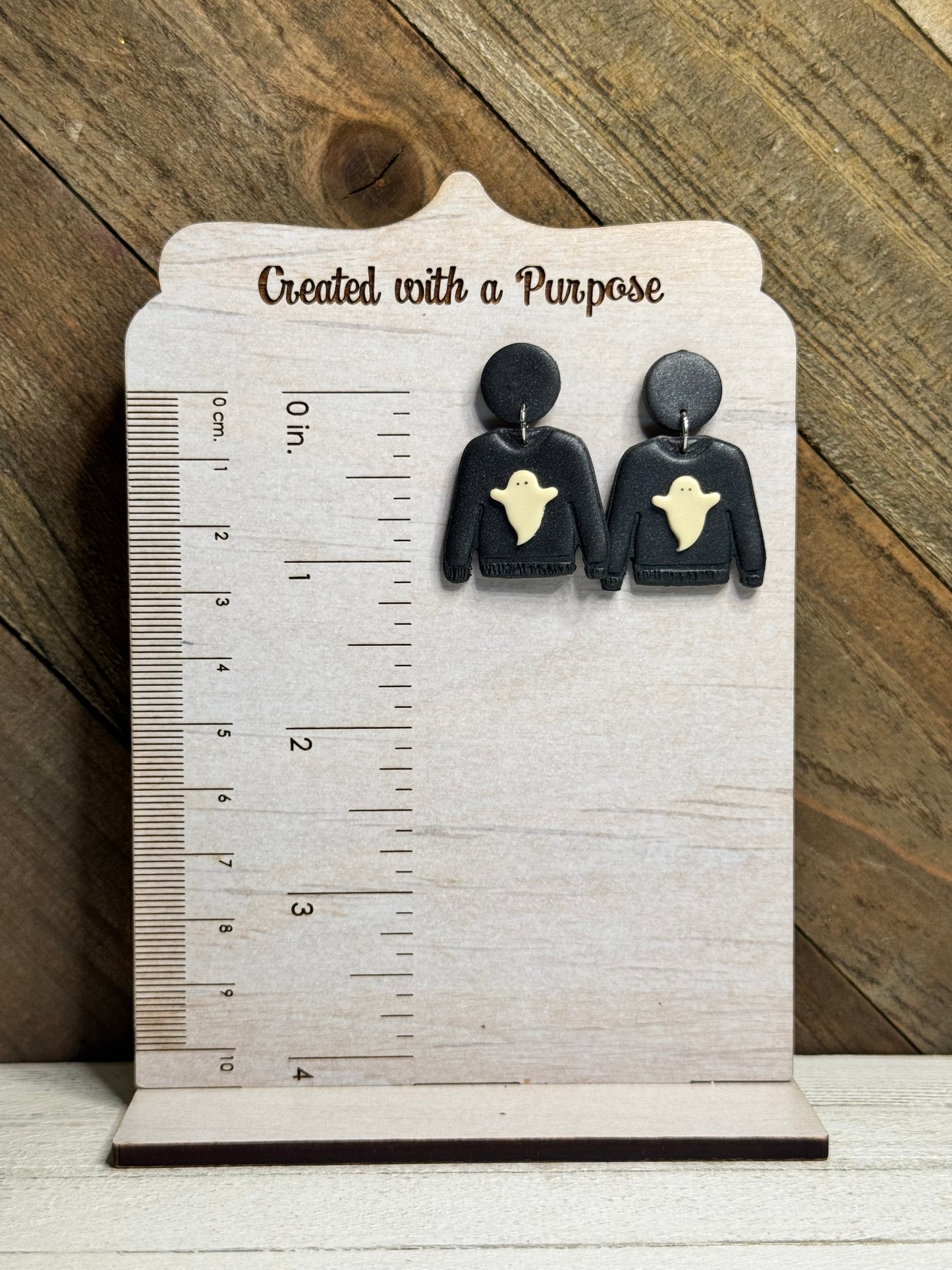 Ghost Sweater Earrings