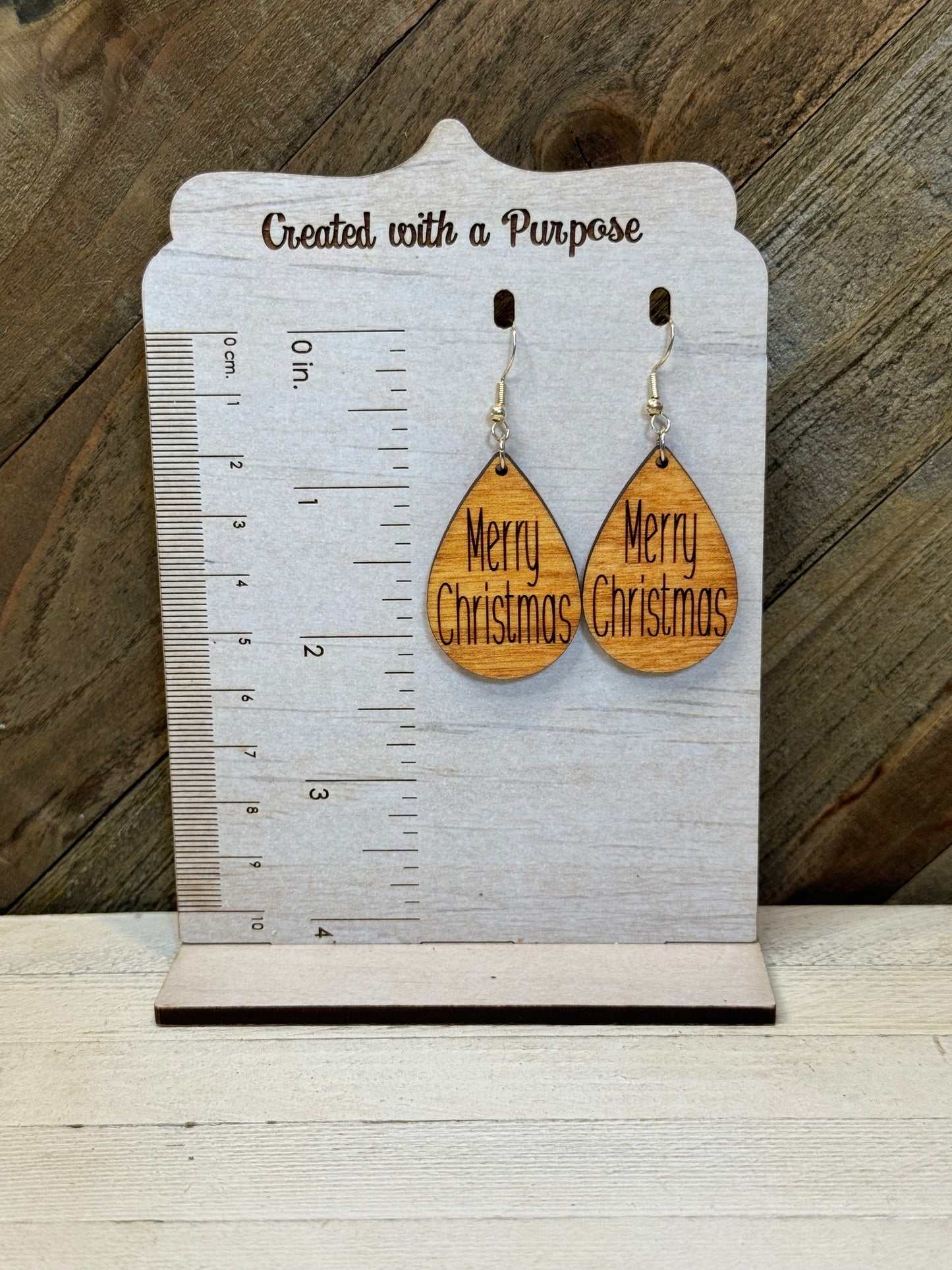 Wood Merry Christmas