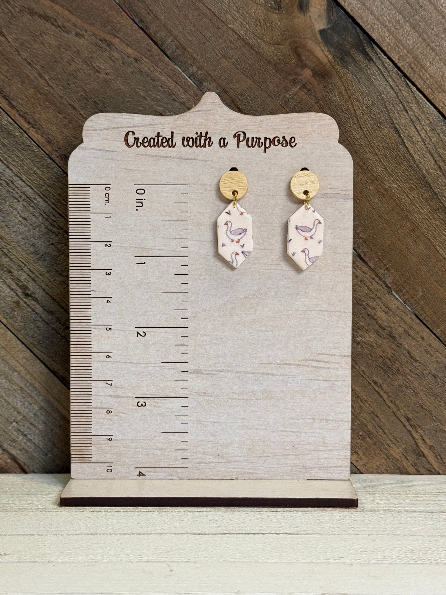 Goose Earrings