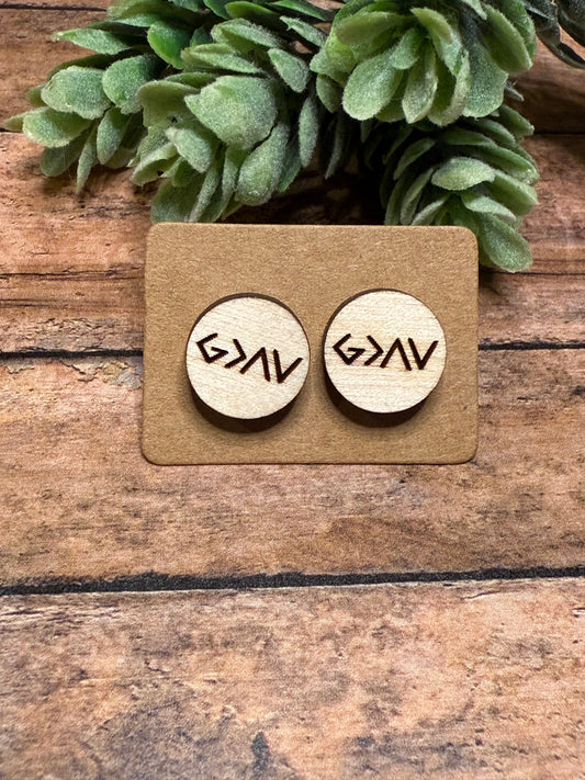 God is Greater Studs