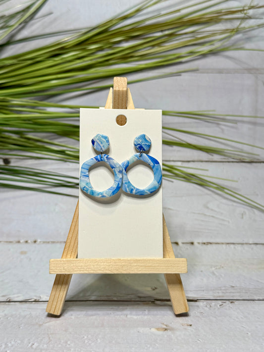 Ocean Pebble Earrings