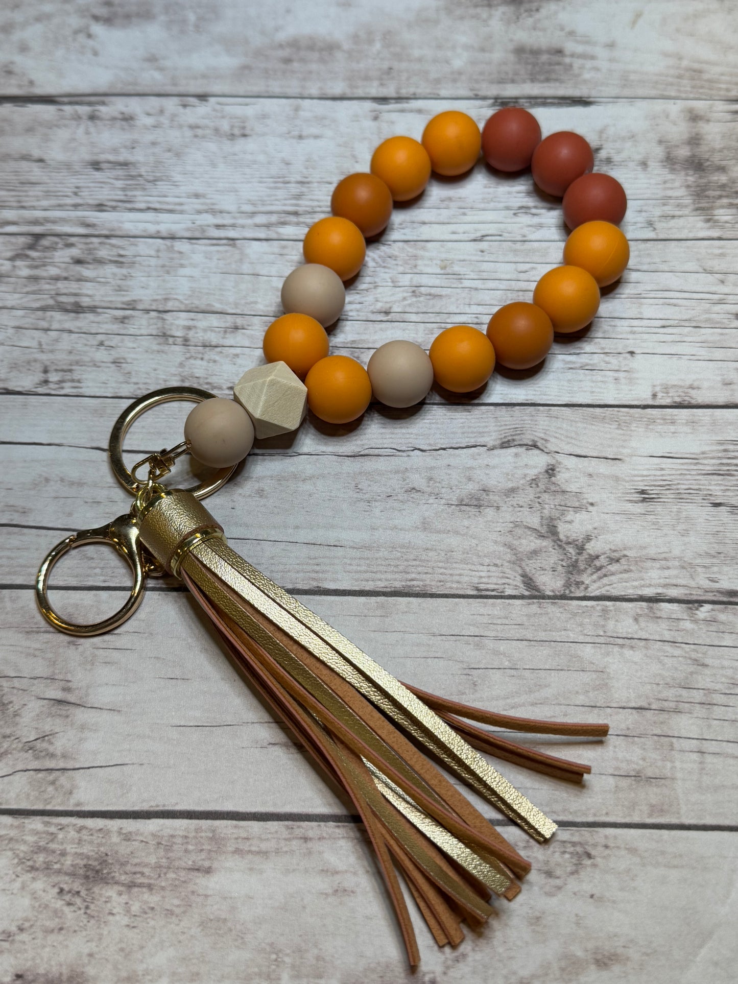 Rust with Gold Tassel