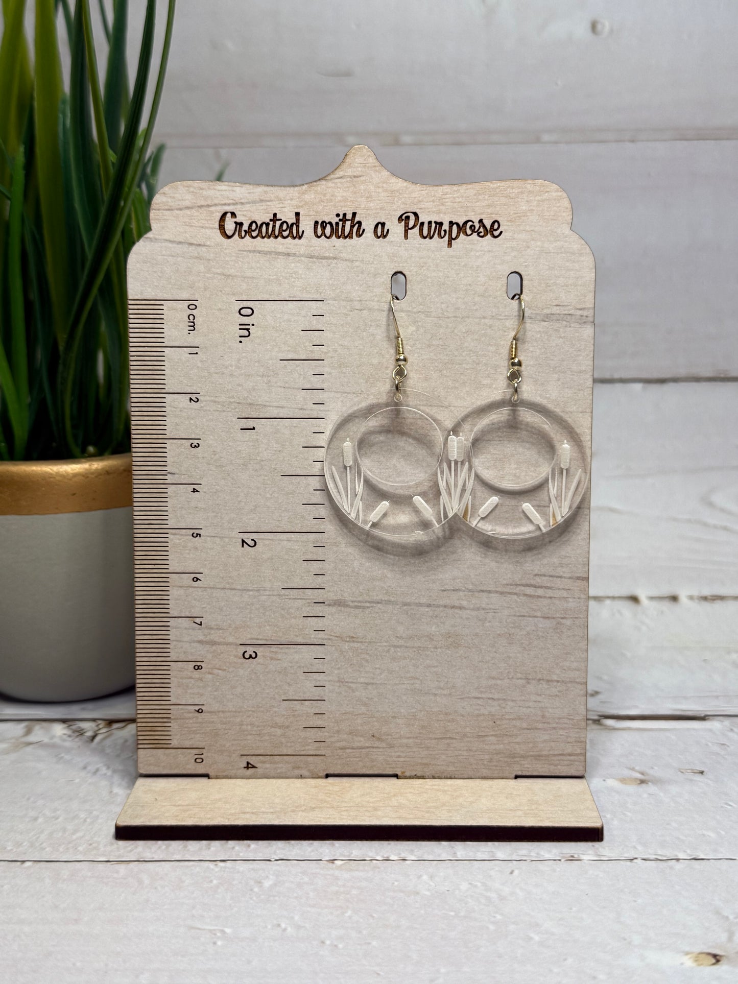 Cattail Earrings