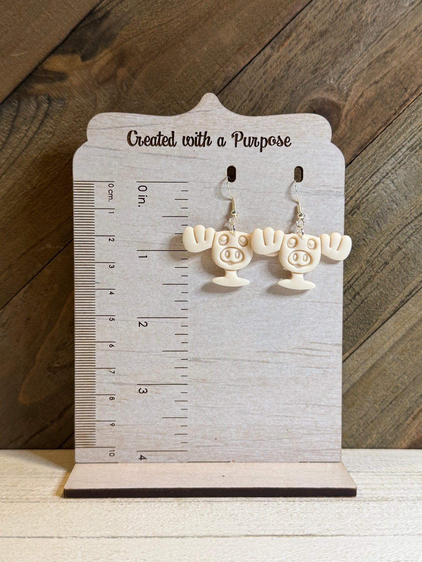 Moose Cup Earrings