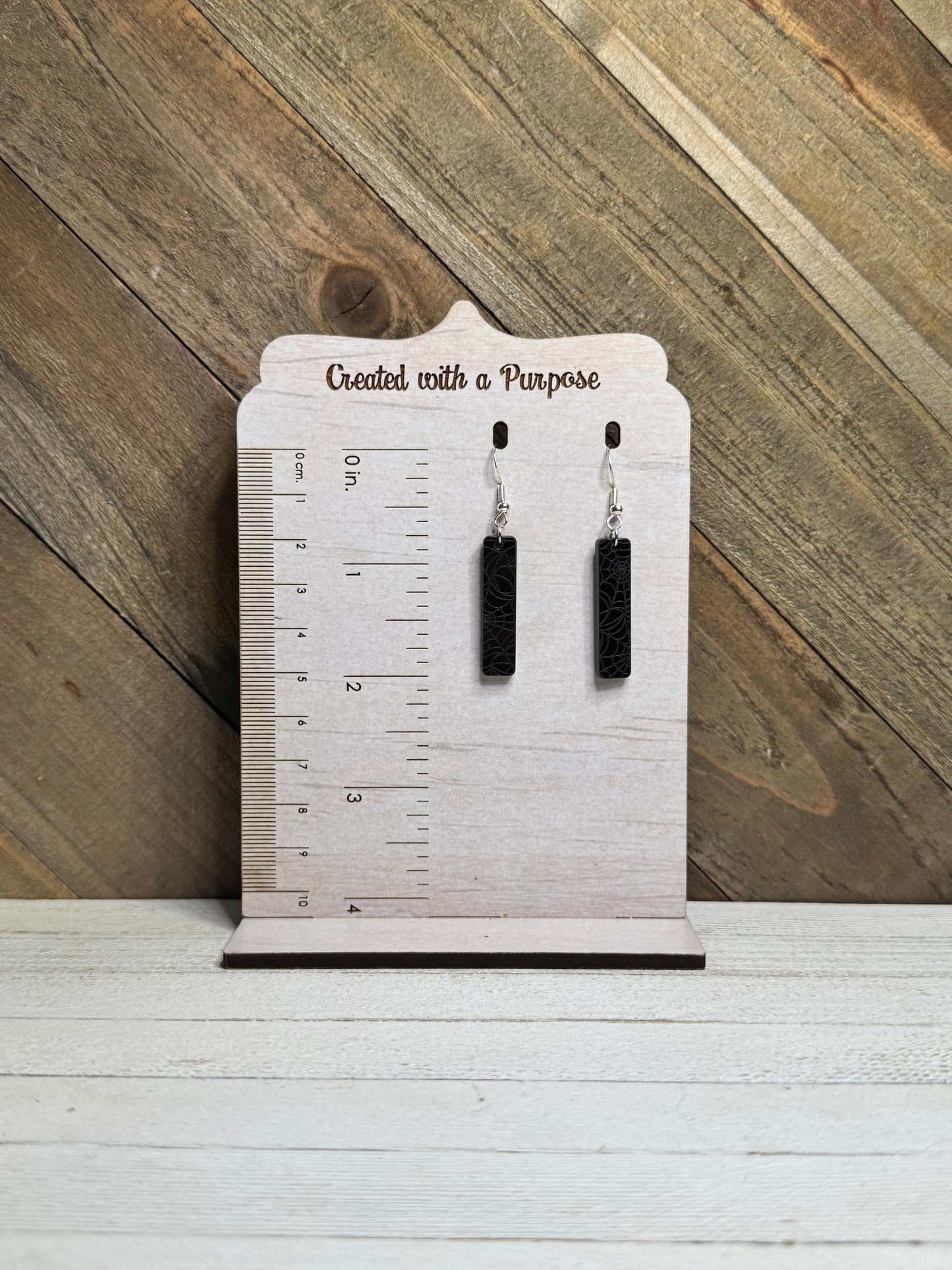 Web Bar Earrings