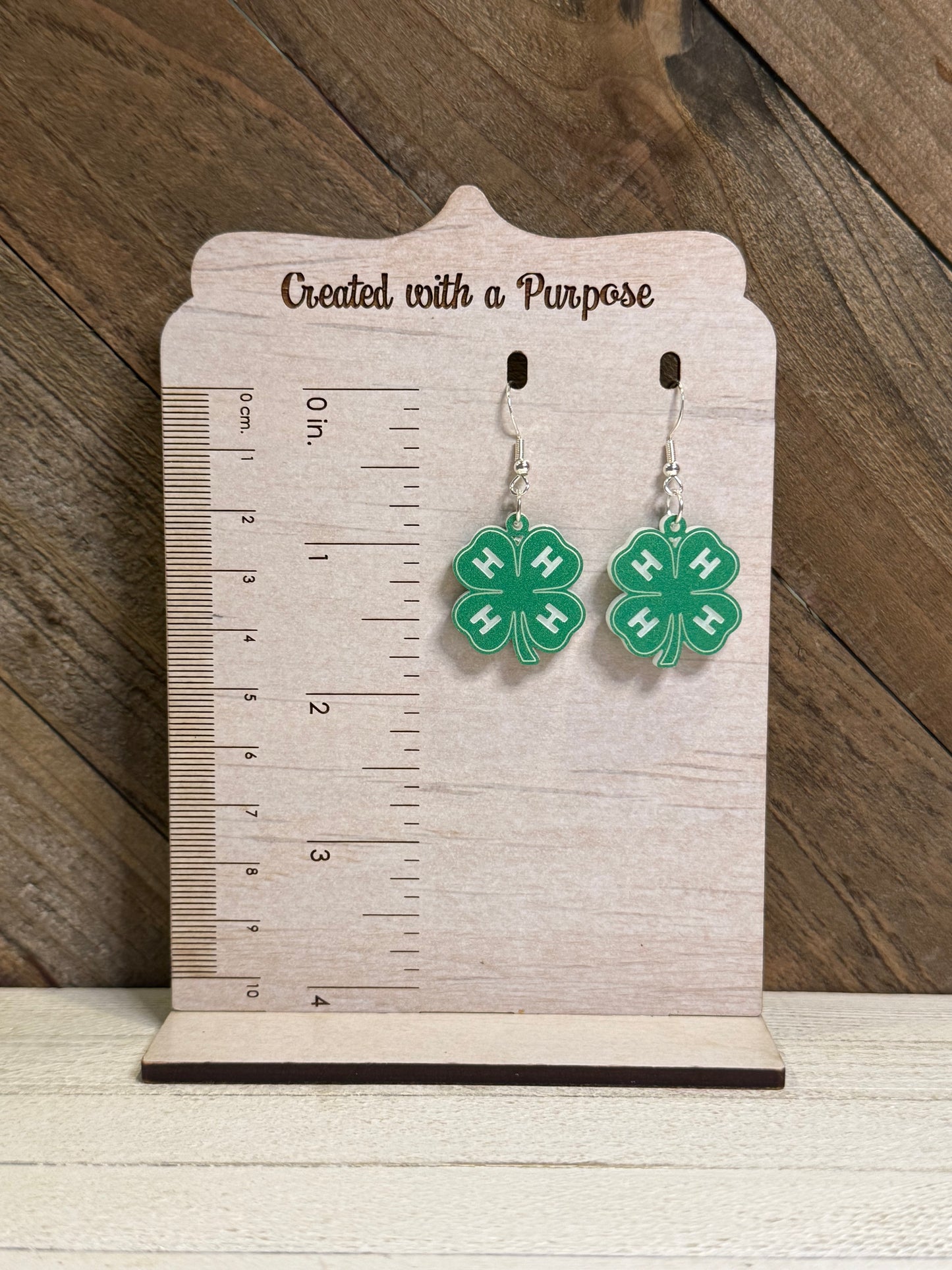 4H Dangle Earrings
