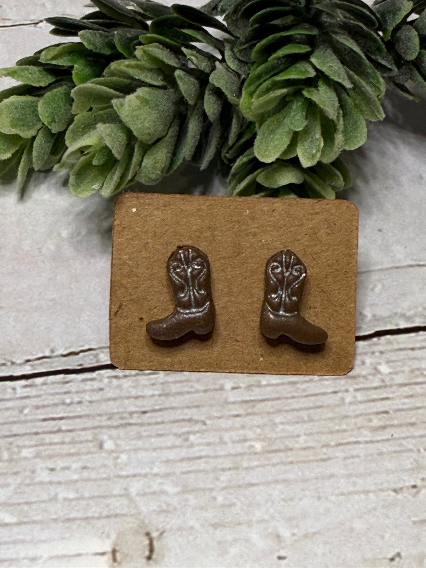 Brown Boot Studs