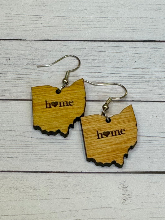 Ohio Home Earrings