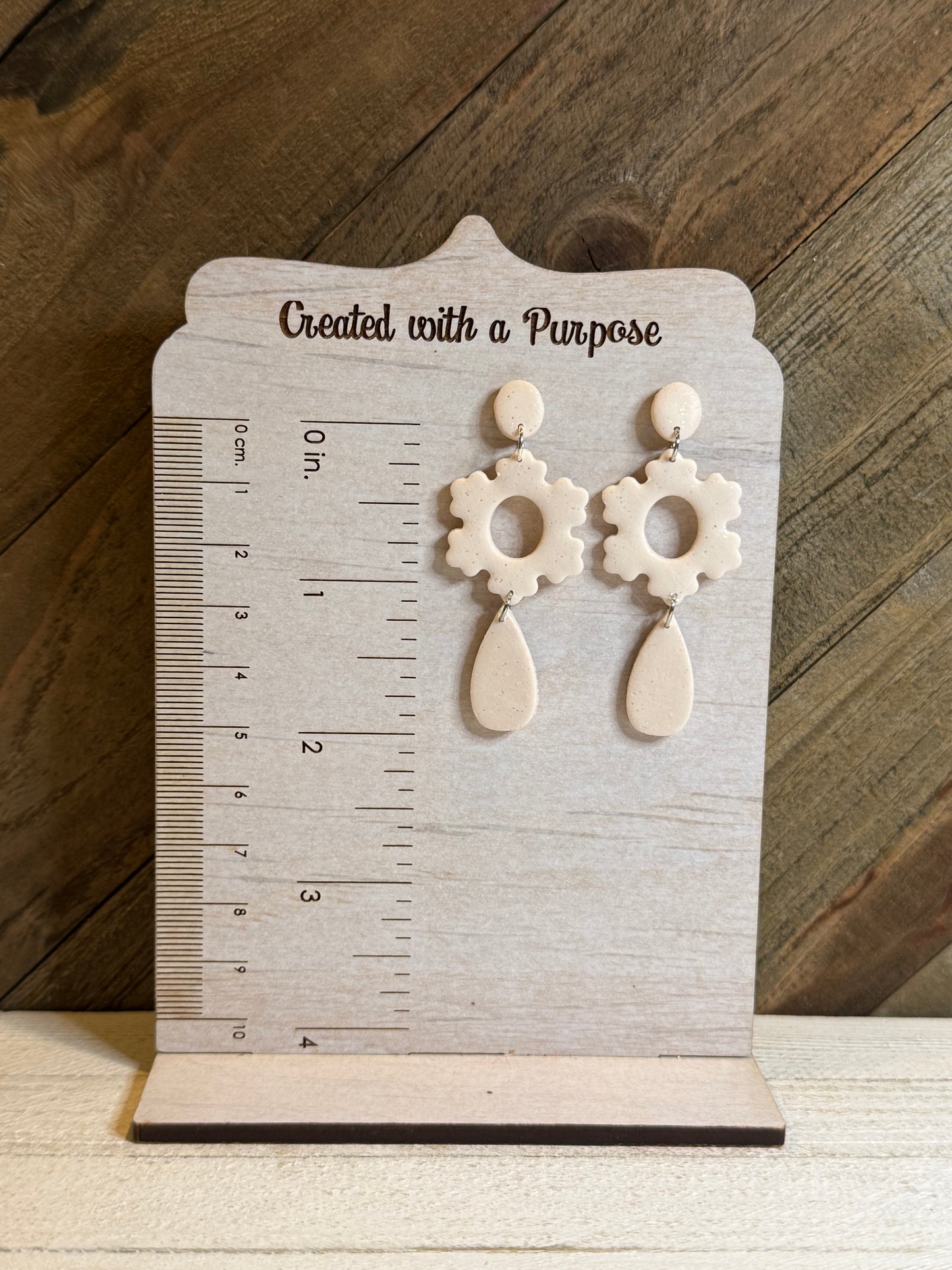 Sparkle Snowflake Dangles