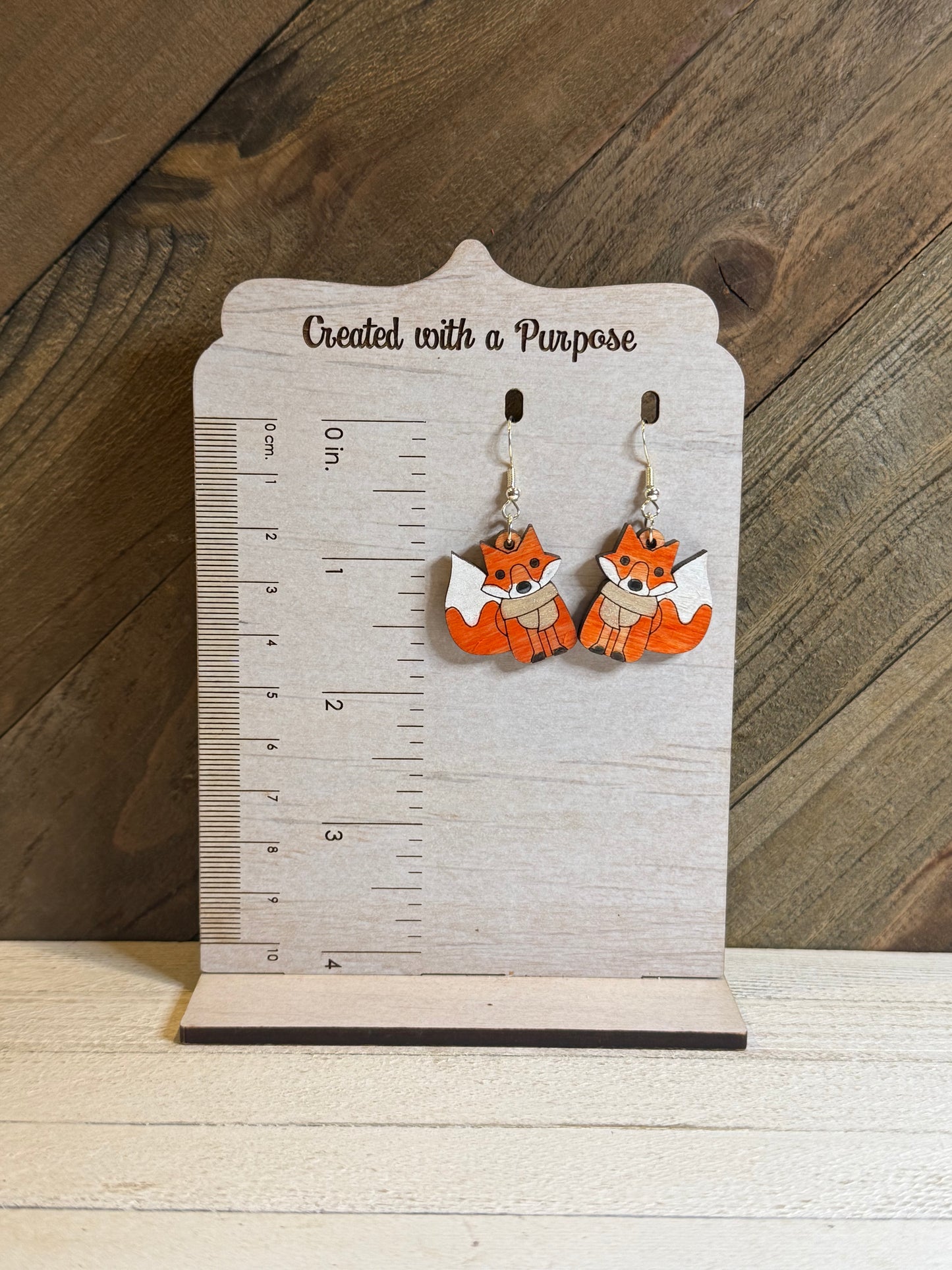 Winter Fox Earrings