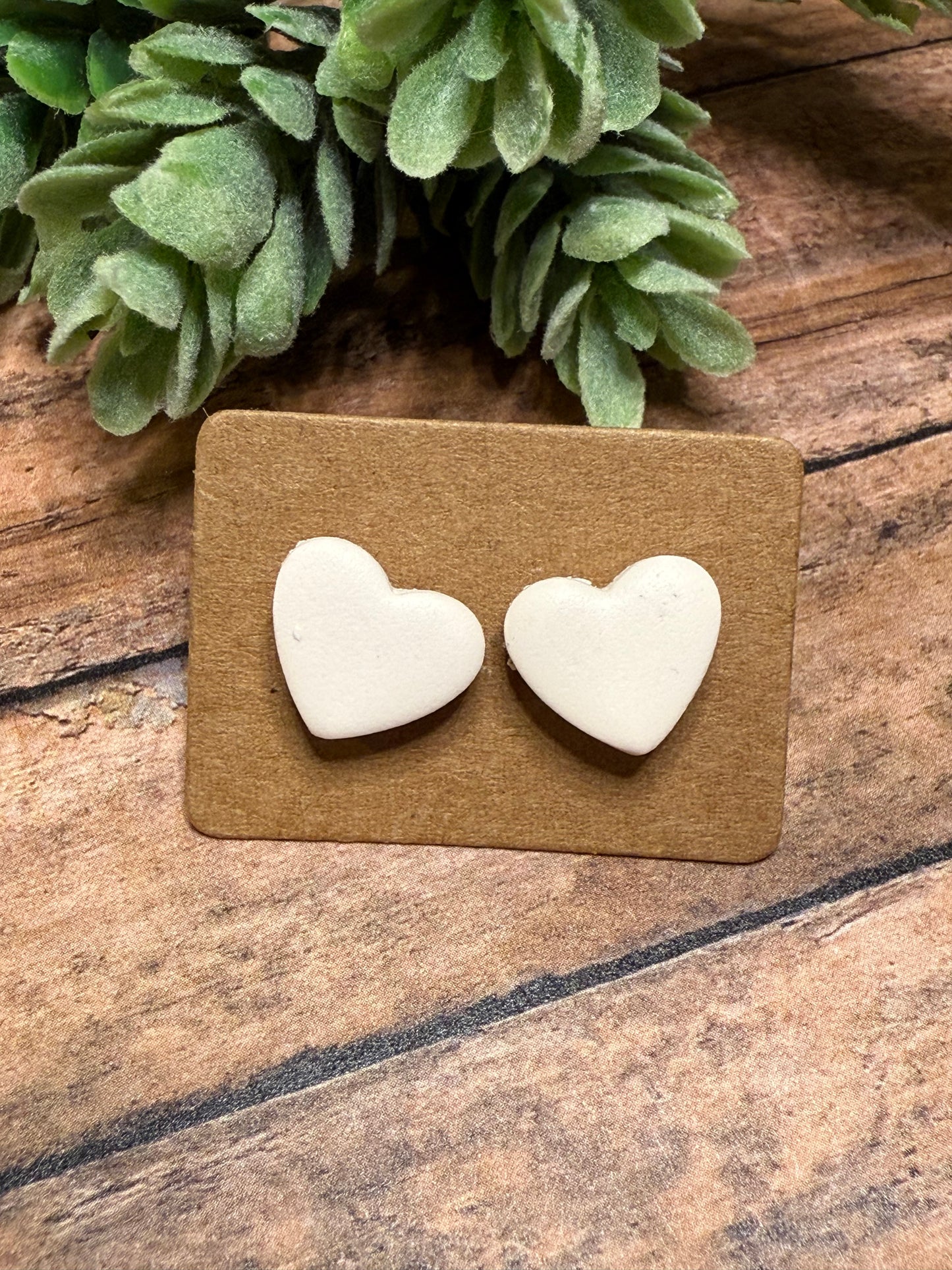 White Clay Hearts