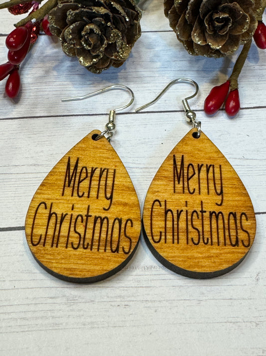 Wood Merry Christmas
