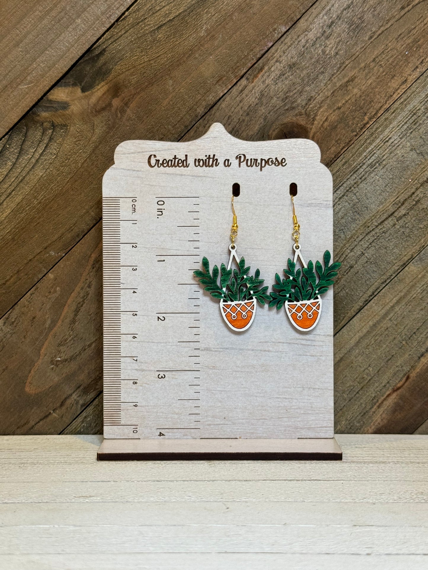 Hanging Plant Earrings