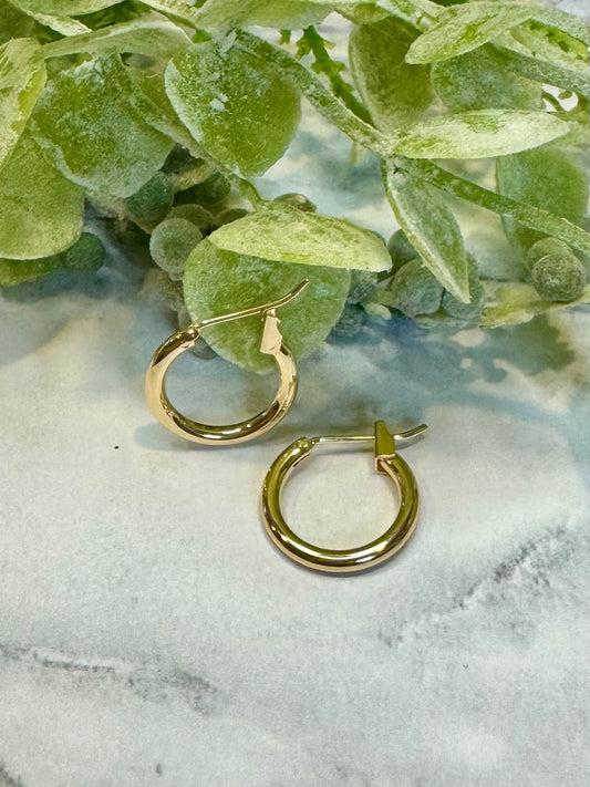 Classic Gold Hoop