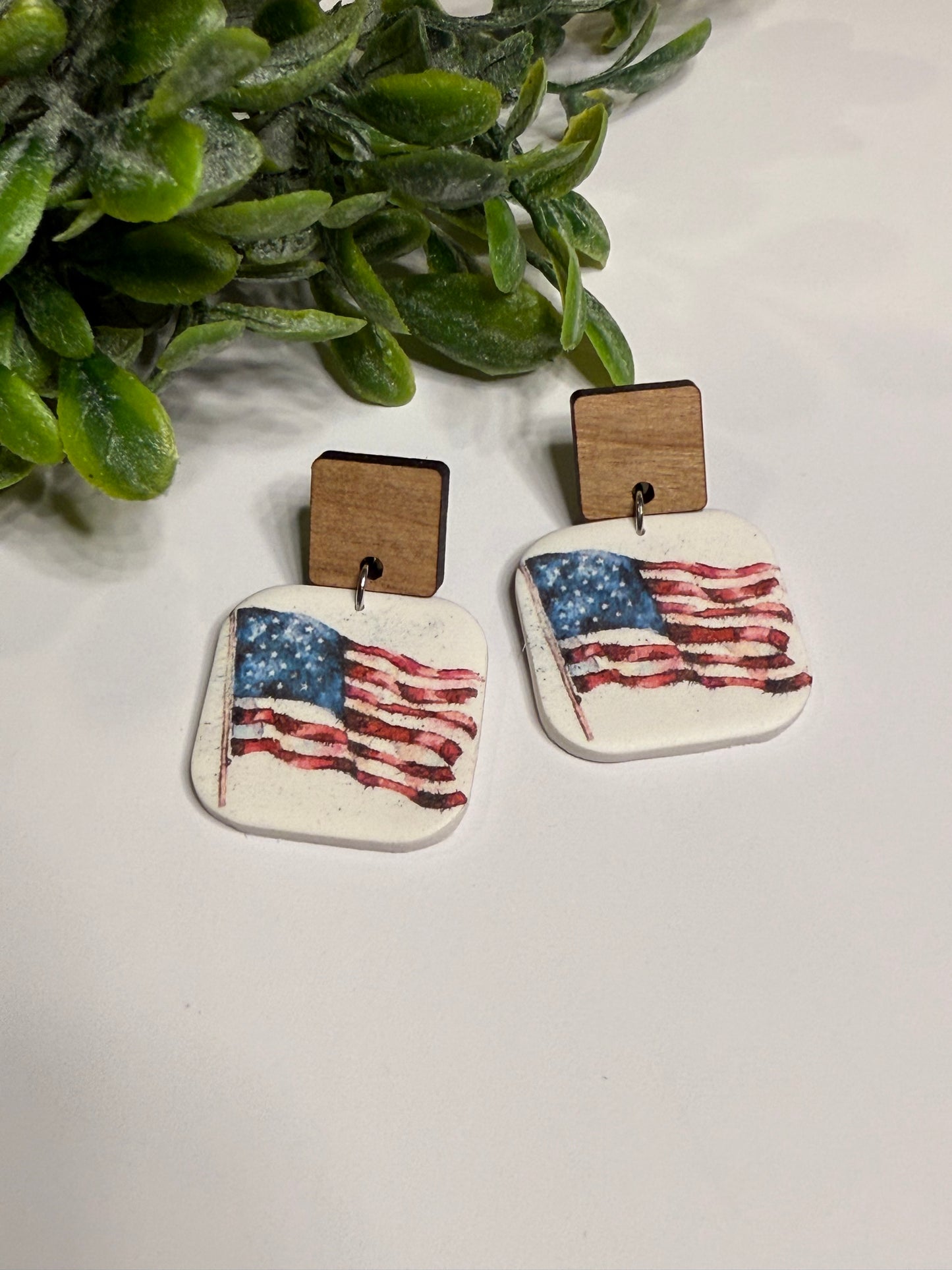 American Flag Dangles