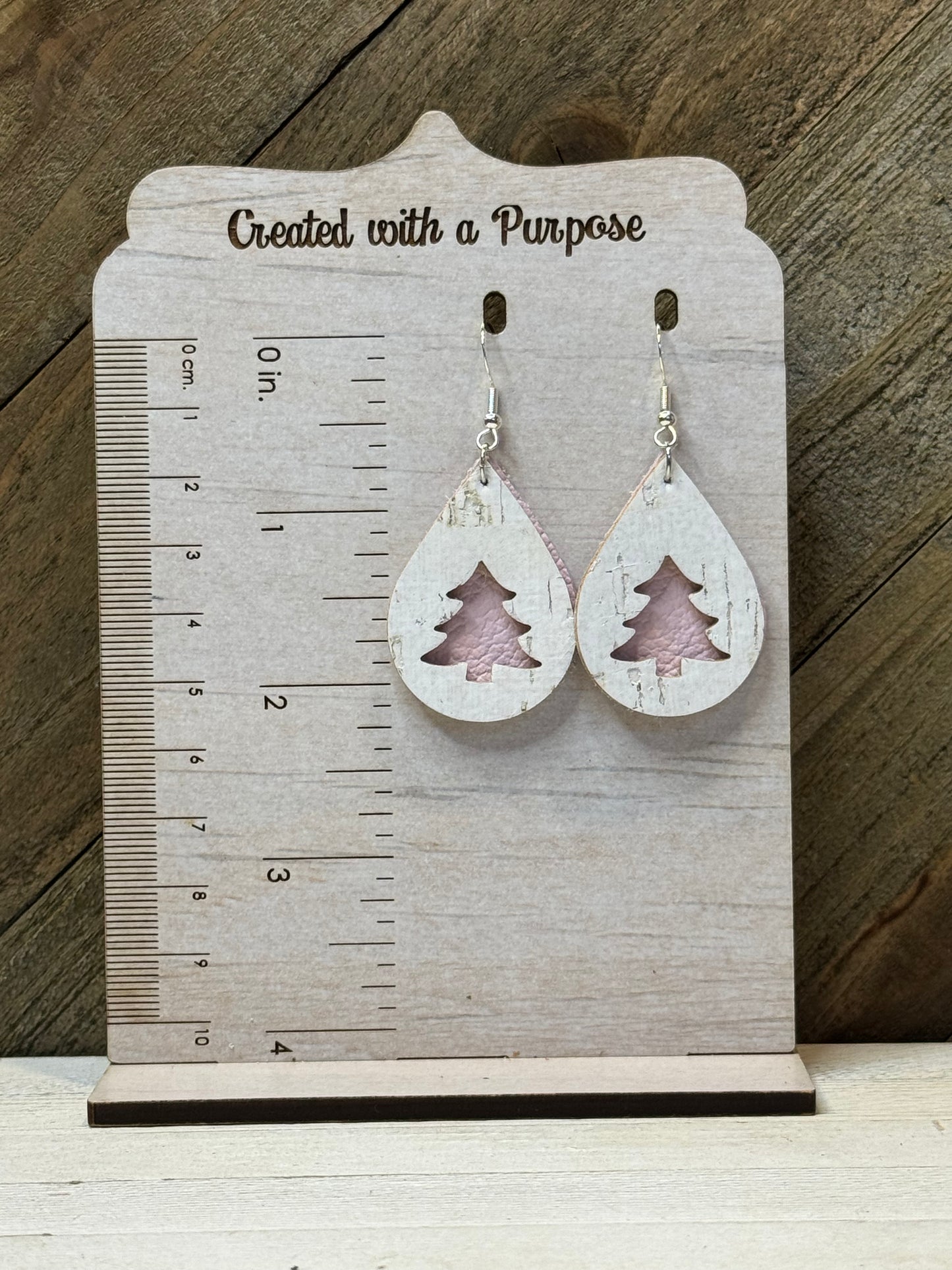 Pink and White Christmas Tree