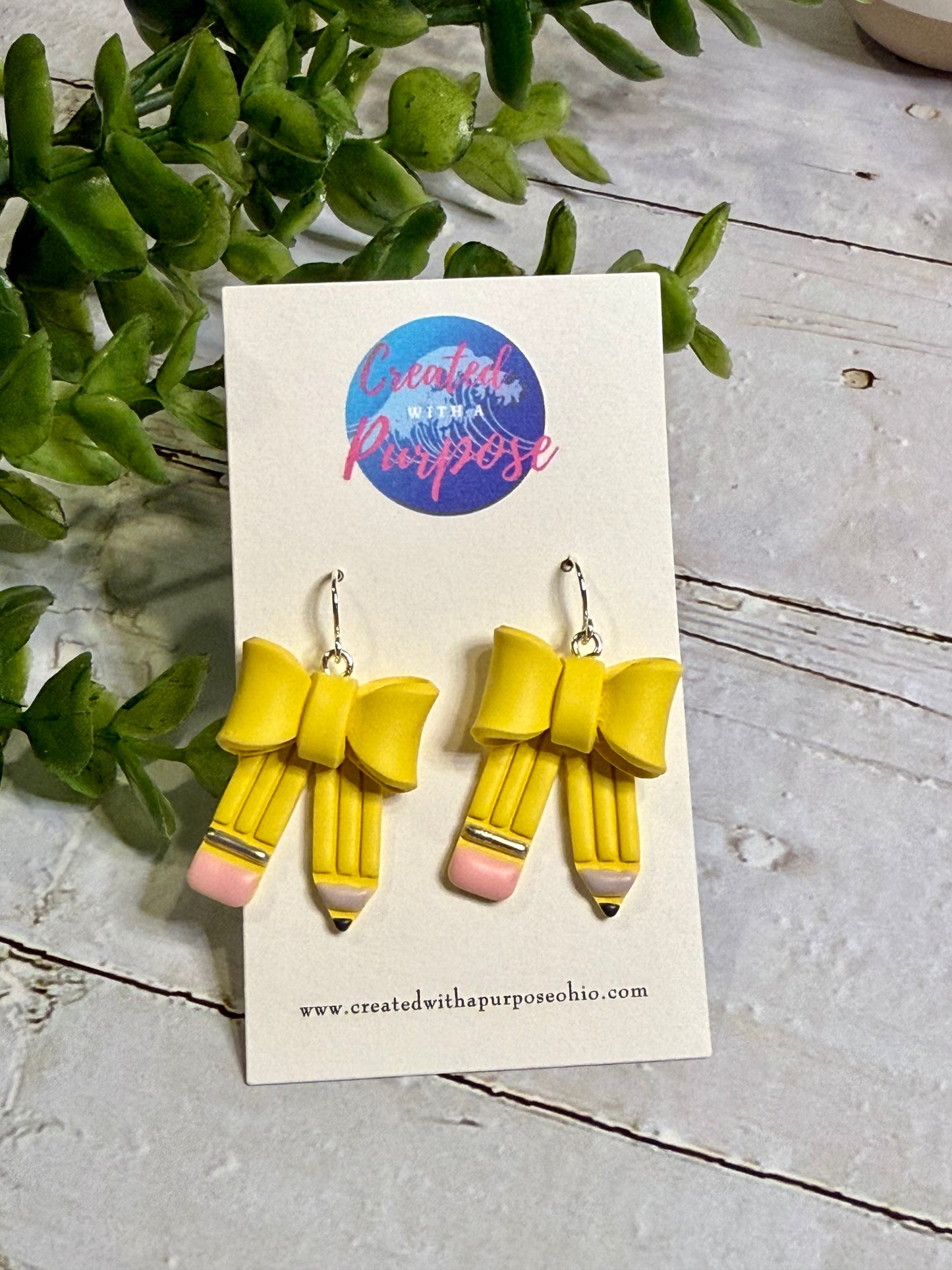 Pencil Bow Dangle