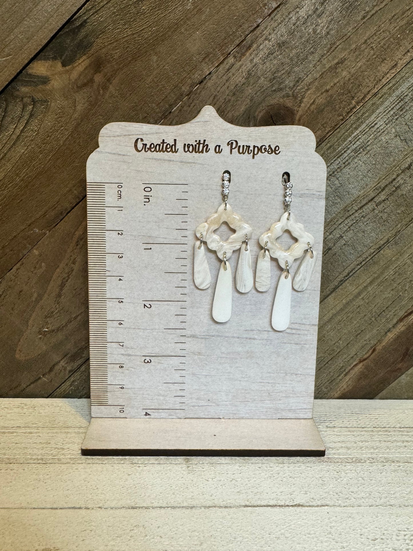 Triple Drop White Formal