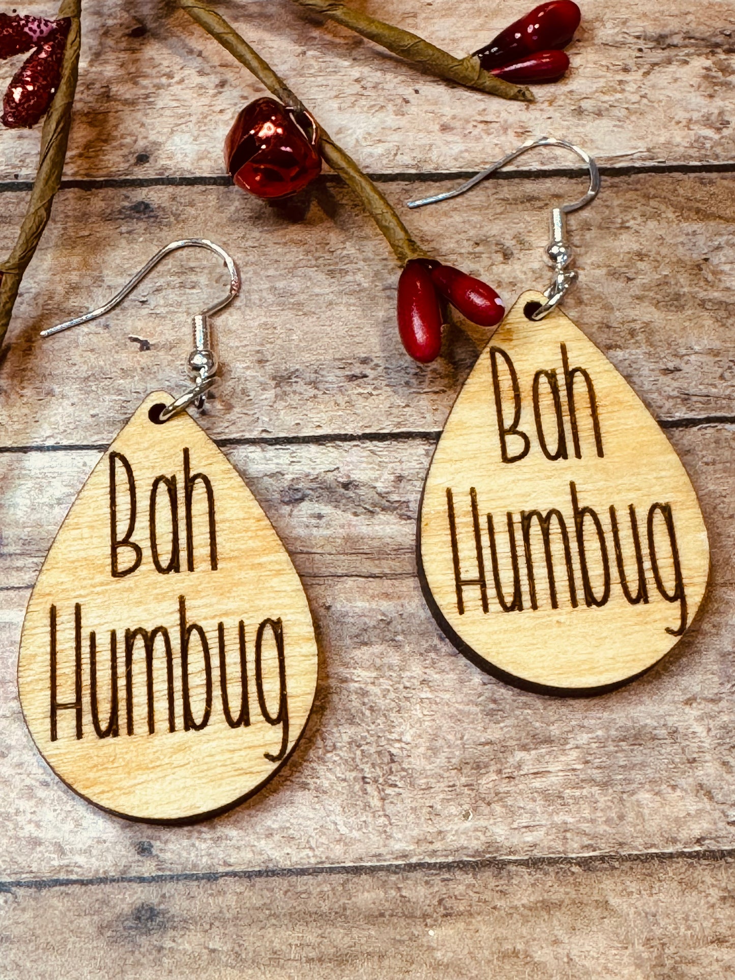 Bah Humbug Earrings