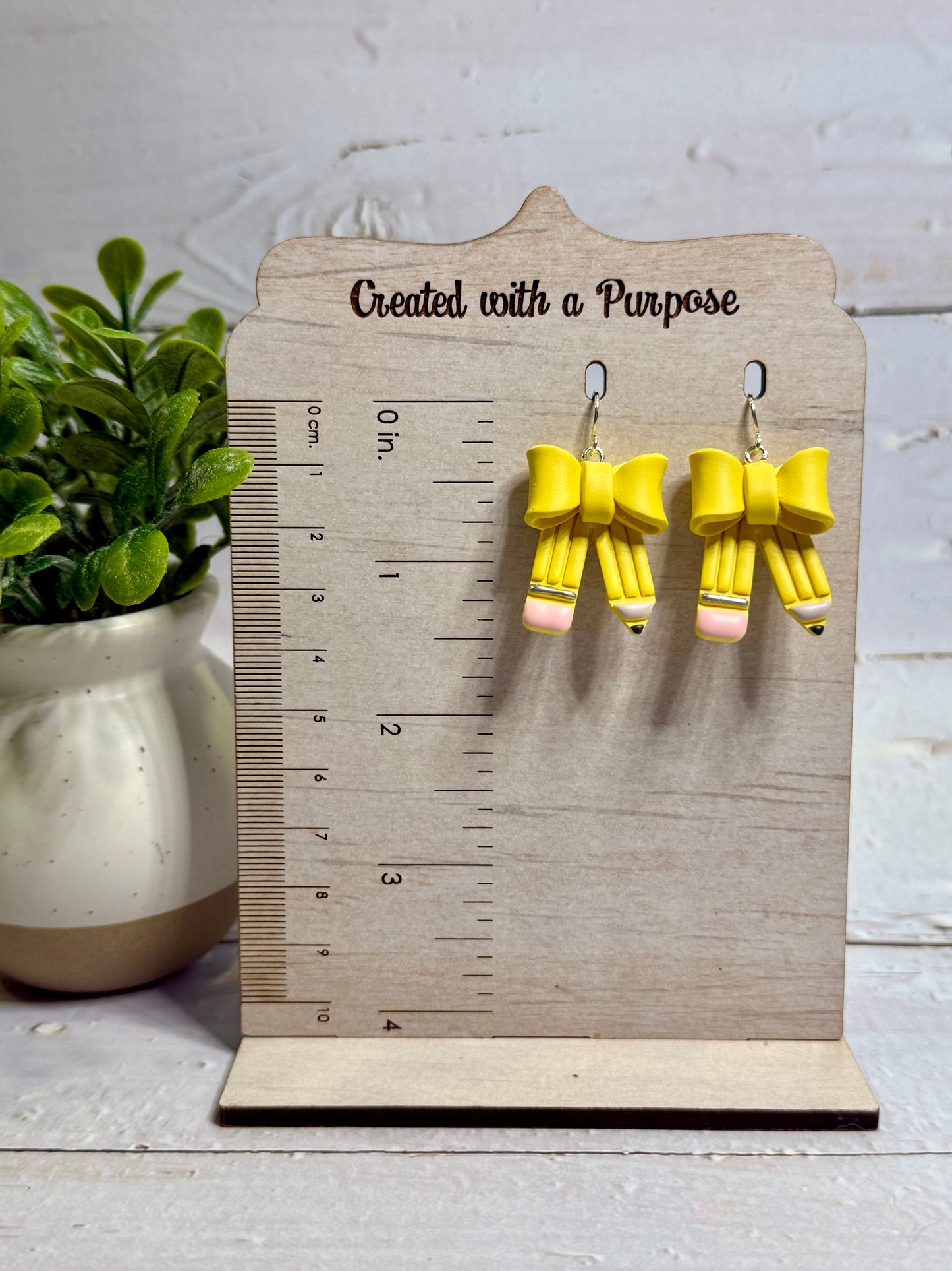 Pencil Bow Dangle