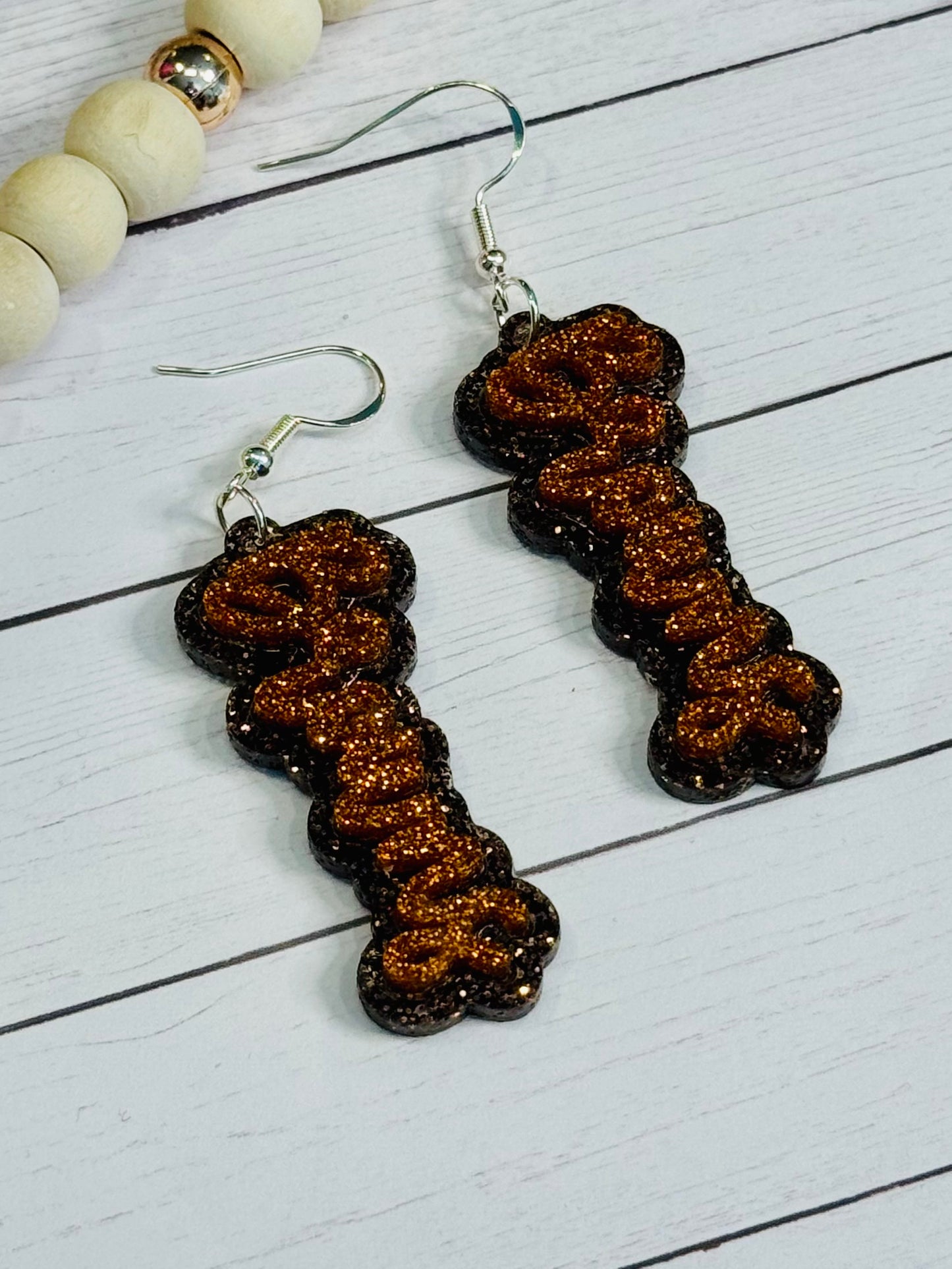 Browns Sparkle Earrings