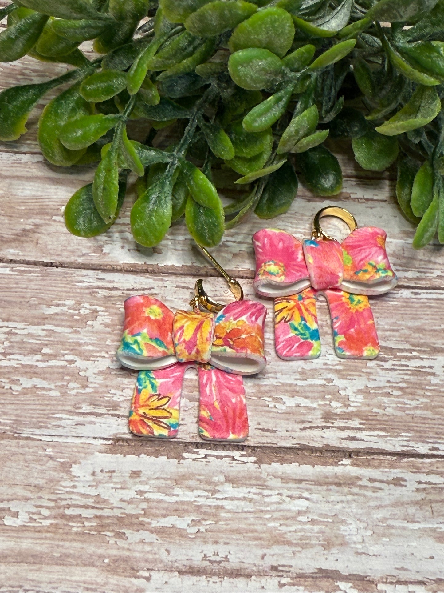 Summer Floral Bow