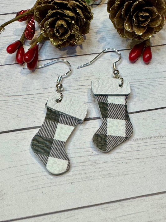 Black and White Buffalo Stockings