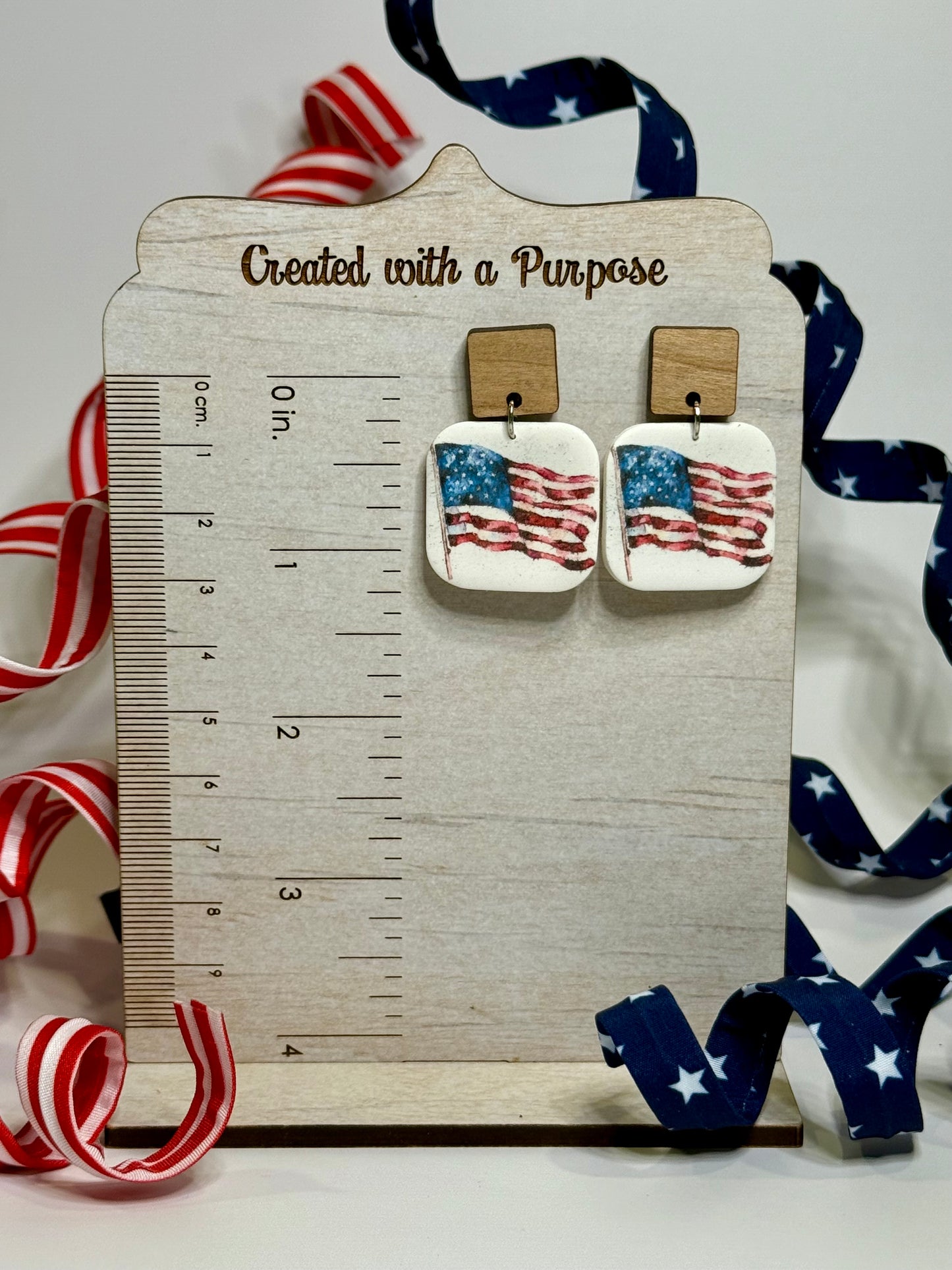 American Flag Dangles