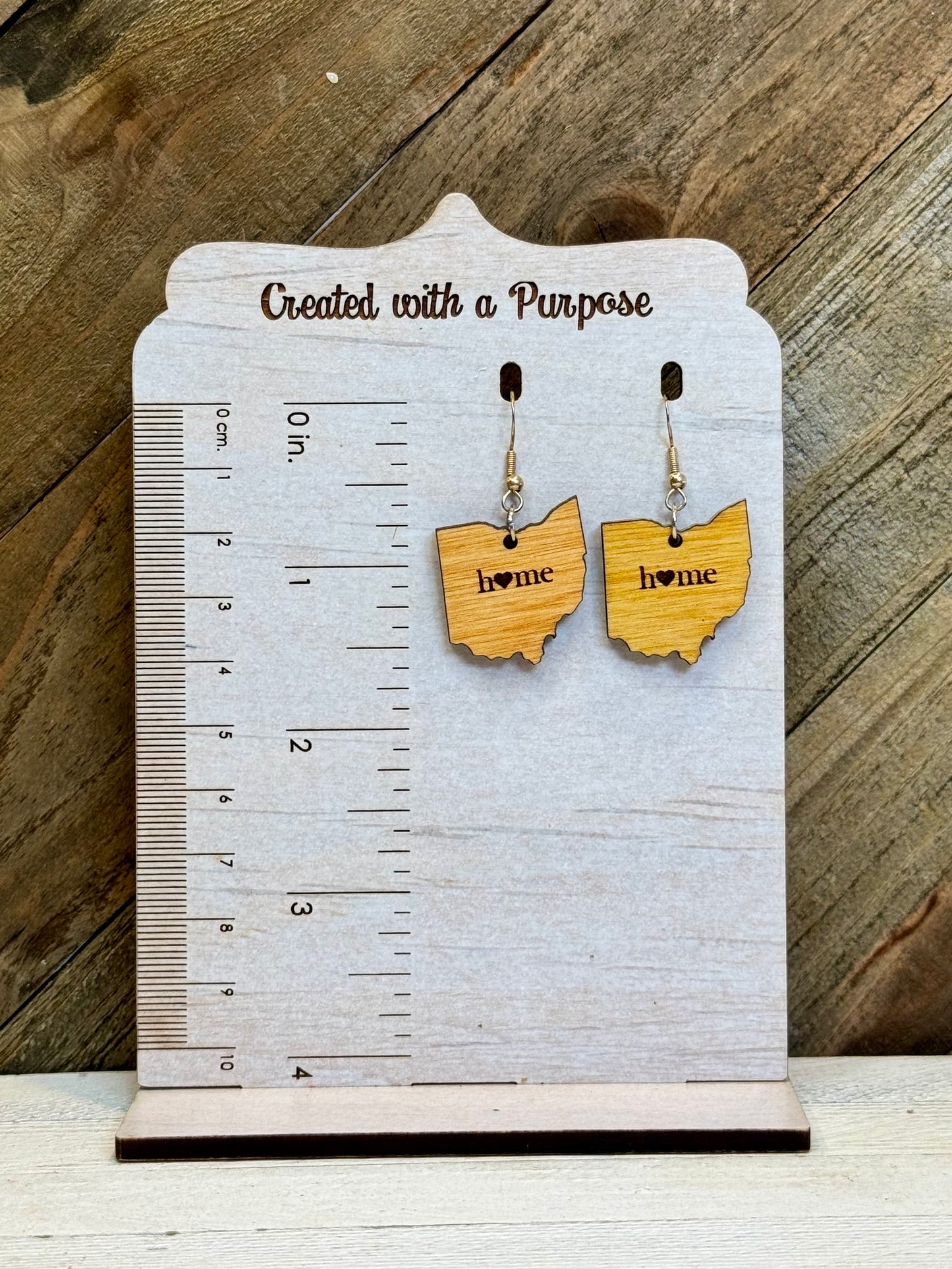 Ohio Home Earrings
