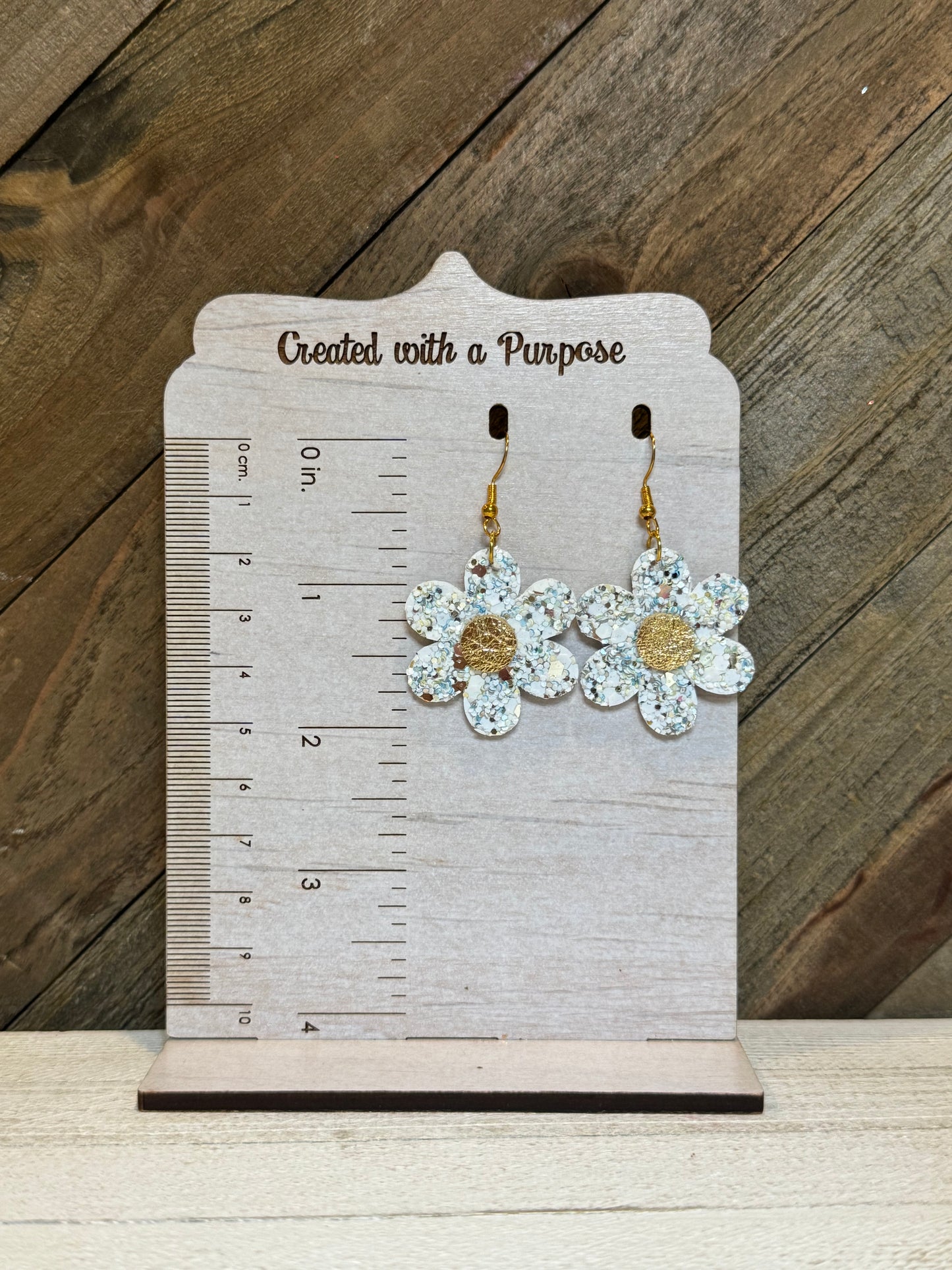 Sparkle Daisy Earring