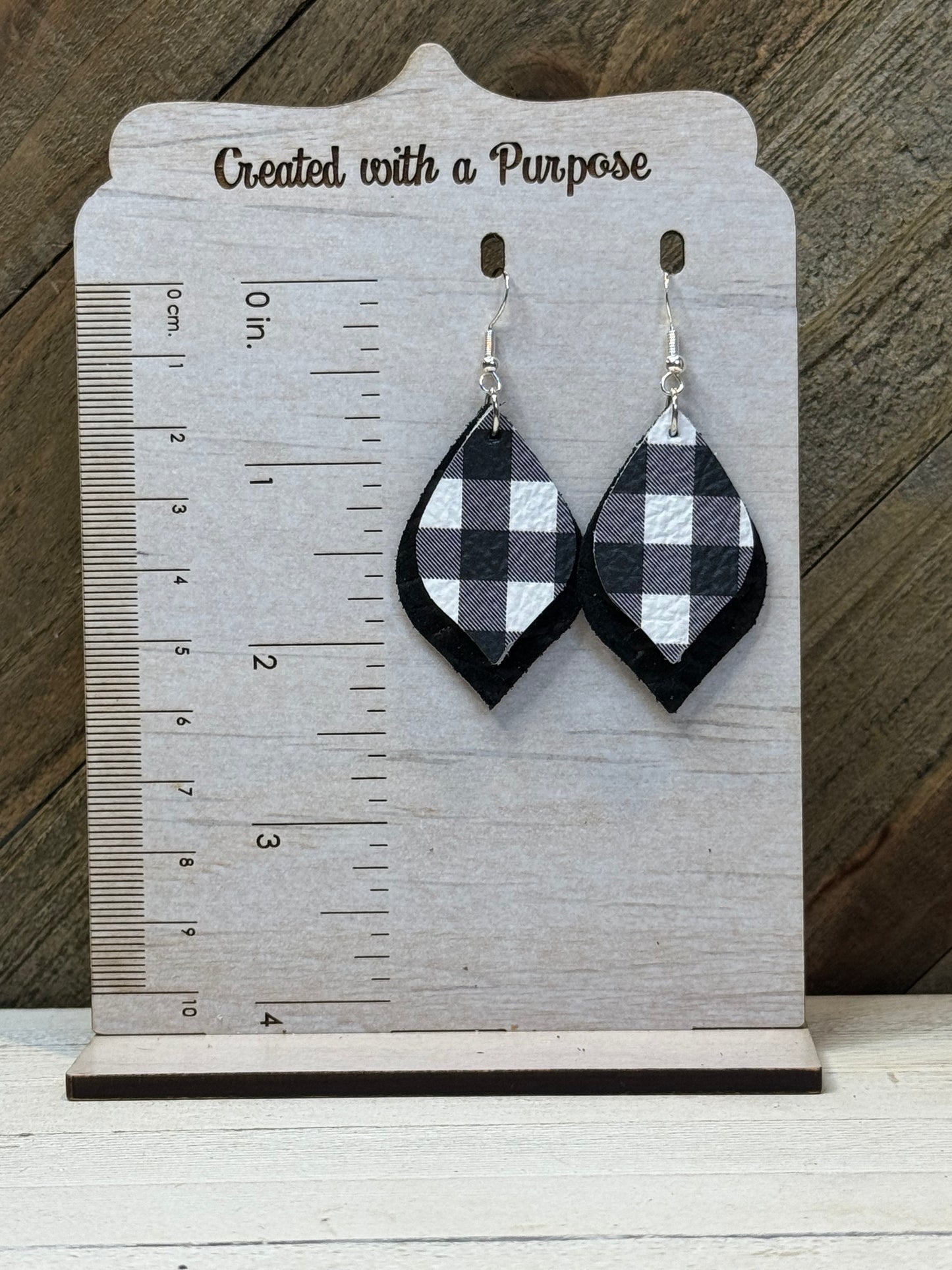 Black and White Double Layer Buffalo