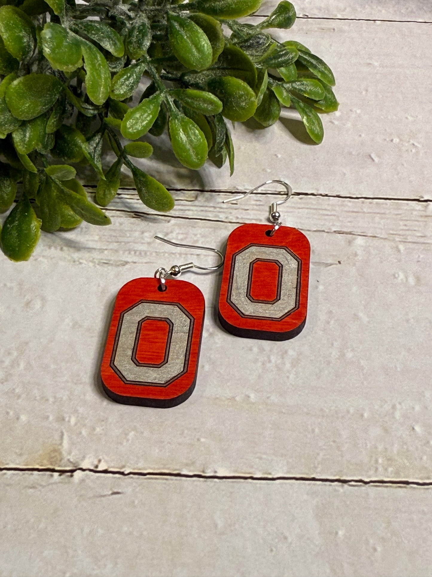 Gray O Earrings