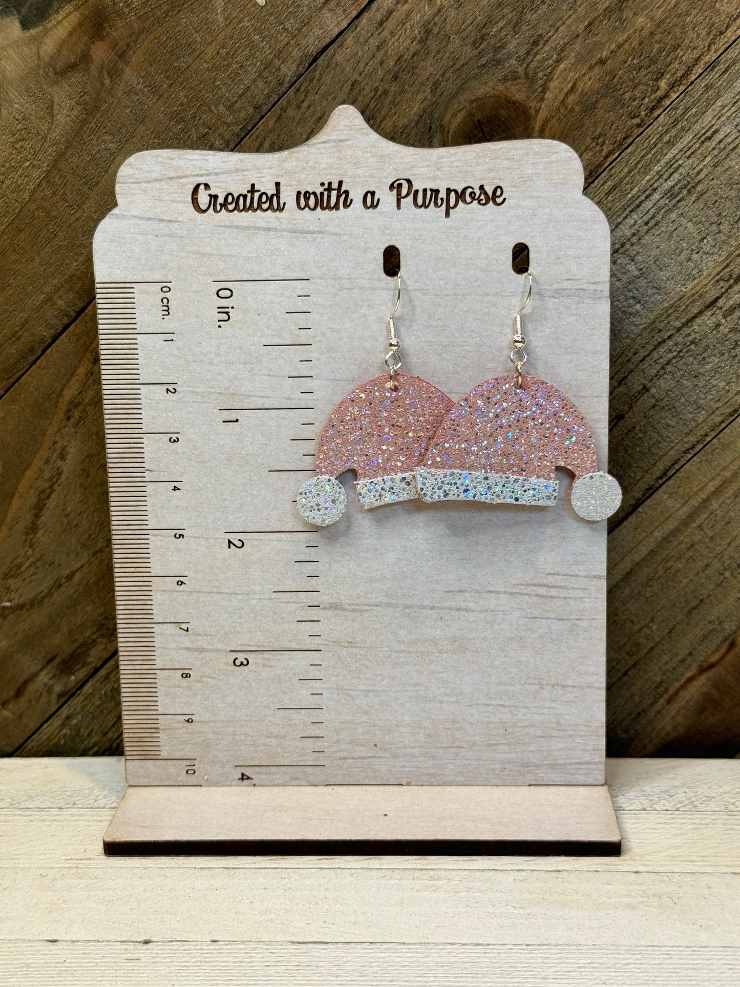 Light Pink Santa Hats