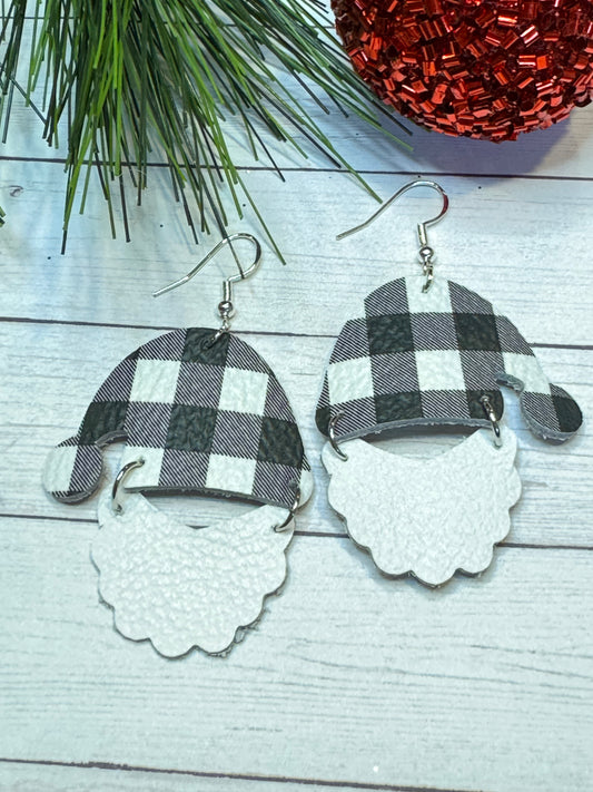 Black and White Buffalo Santa