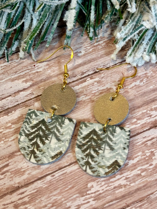 Pine Tree Earrings