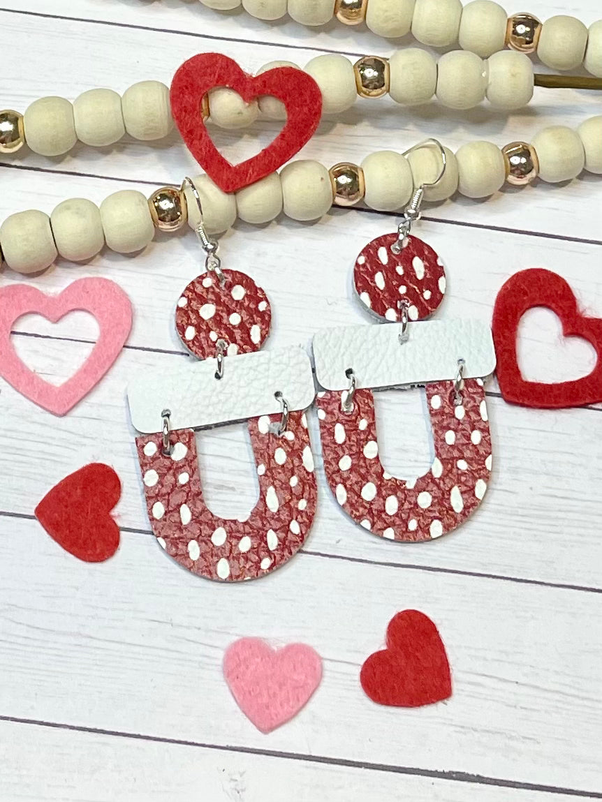 Red Dots Earrings