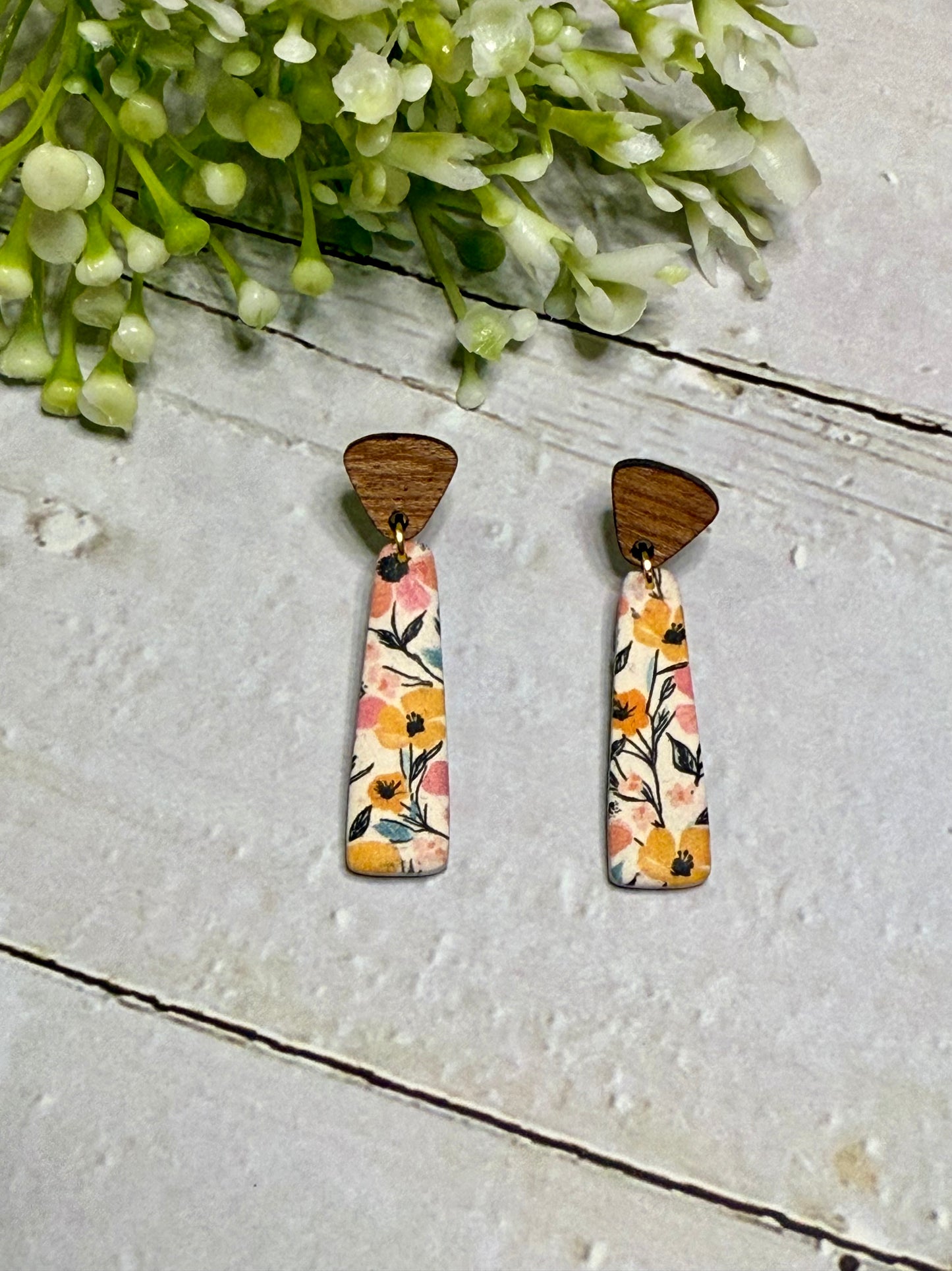 Kelly Floral Wooden Top